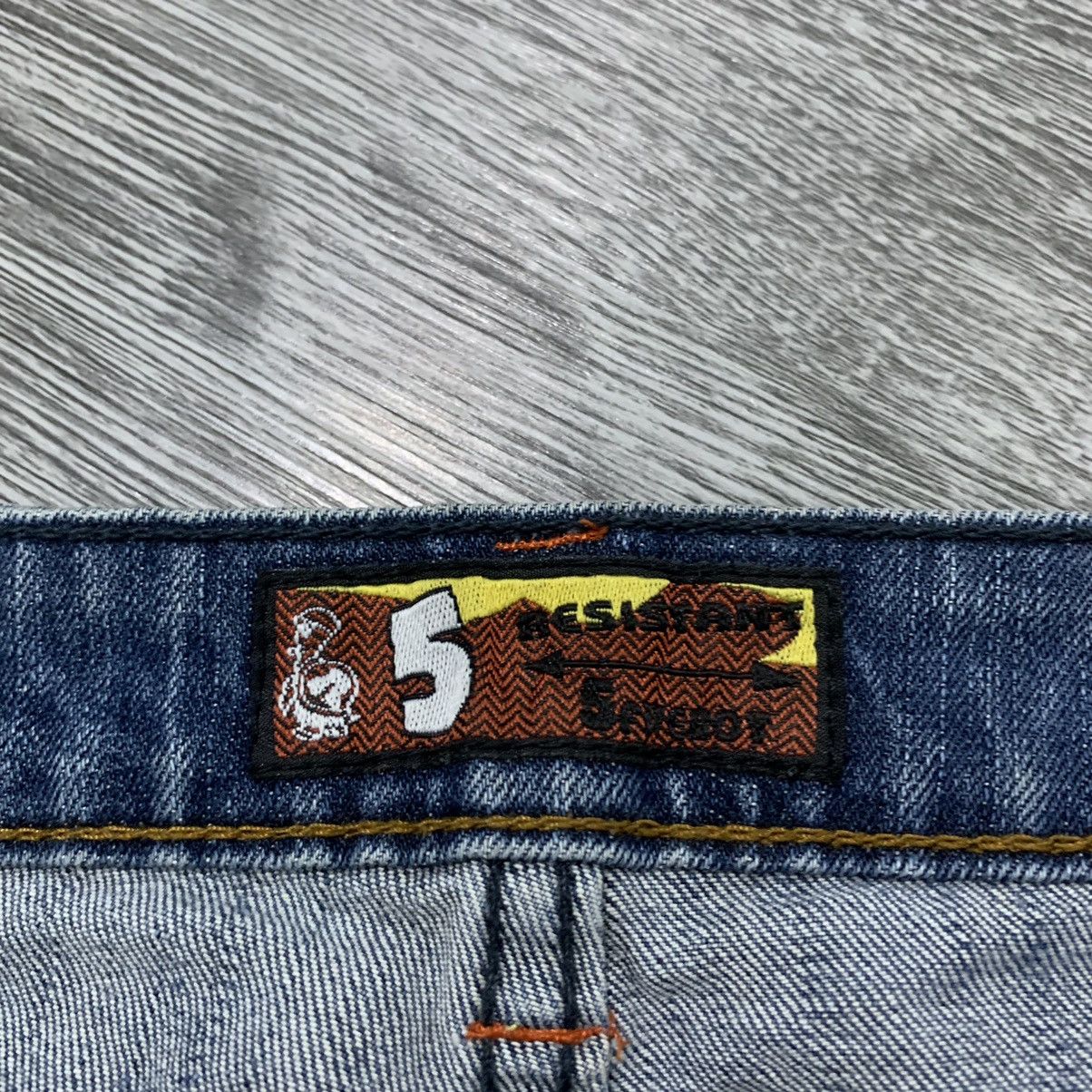 Japanese Brand Five Boy Flare Jeans Size US 28 / EU 44 - 11 Thumbnail