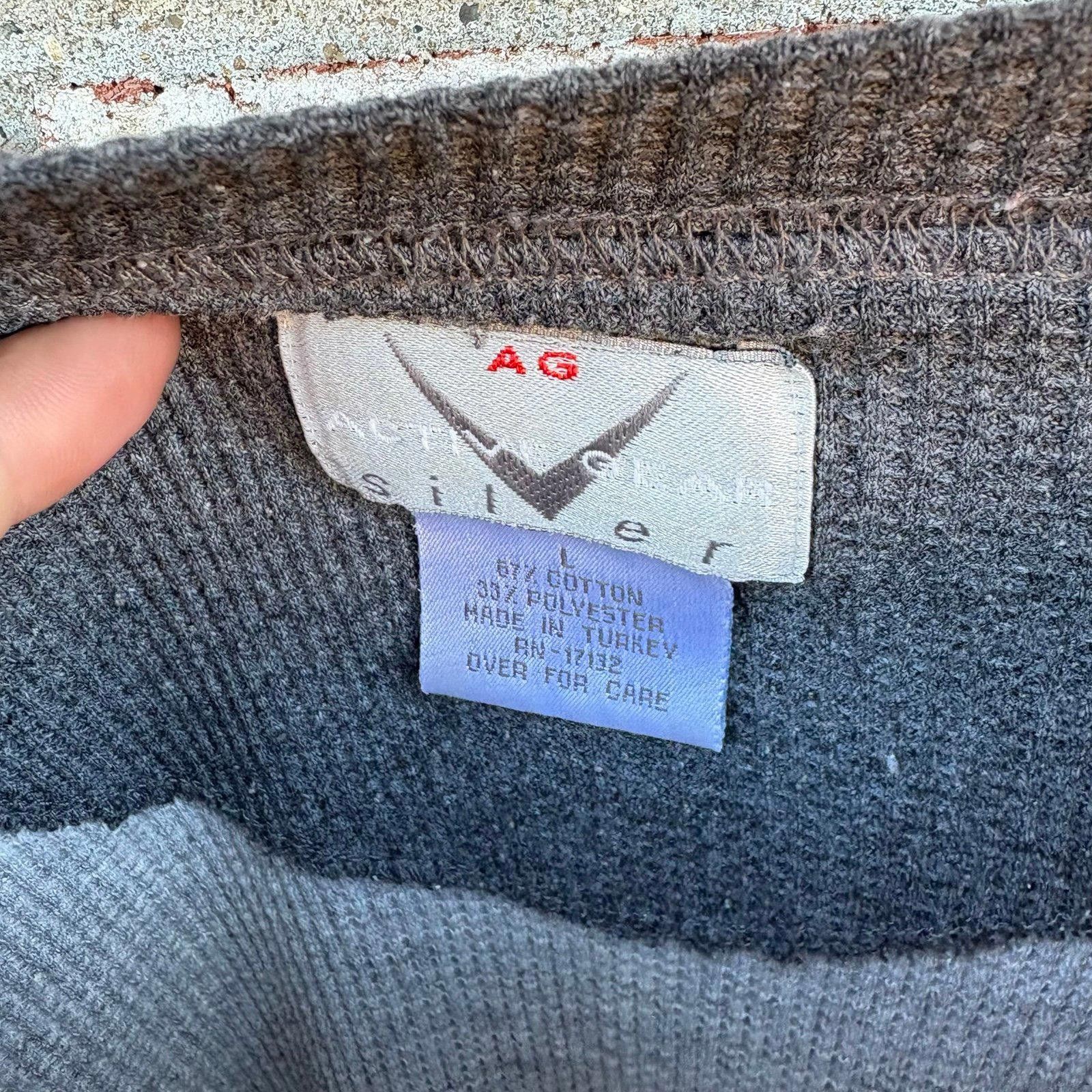 Tultex Vintage 90s UT sweatshirt thermal Size US XL / EU 56 / 4 - 4 Thumbnail