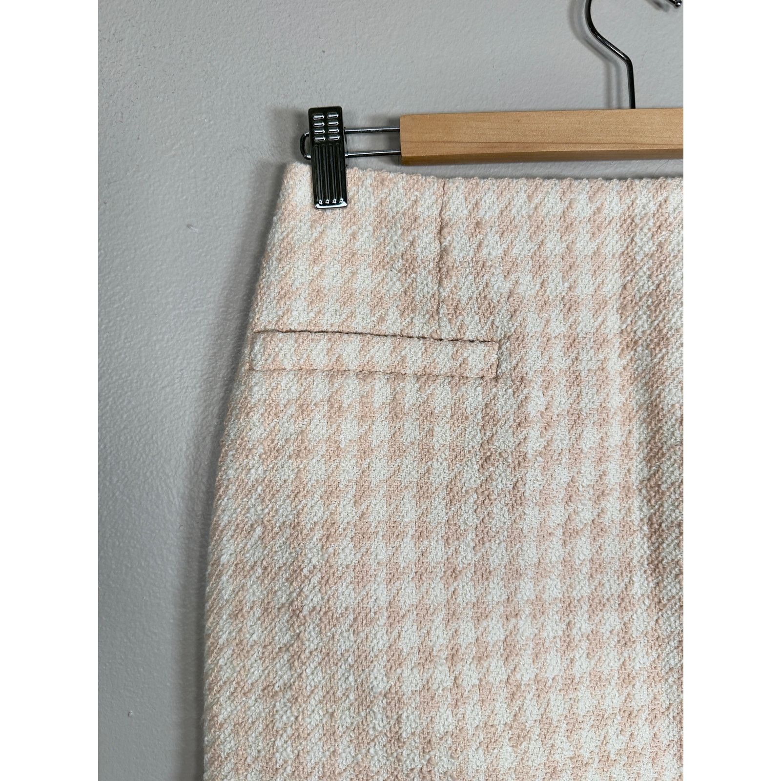 Anine Bing NWT Anine Bing Vanessa houndstooth tweed miniskirt $300 S Size 27" / US 4 / IT 40 - 10 Thumbnail