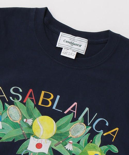 Casablanca 1st Collection (2018 Archive) Tennis Club Tee Size US M / EU 48-50 / 2 - 7 Thumbnail