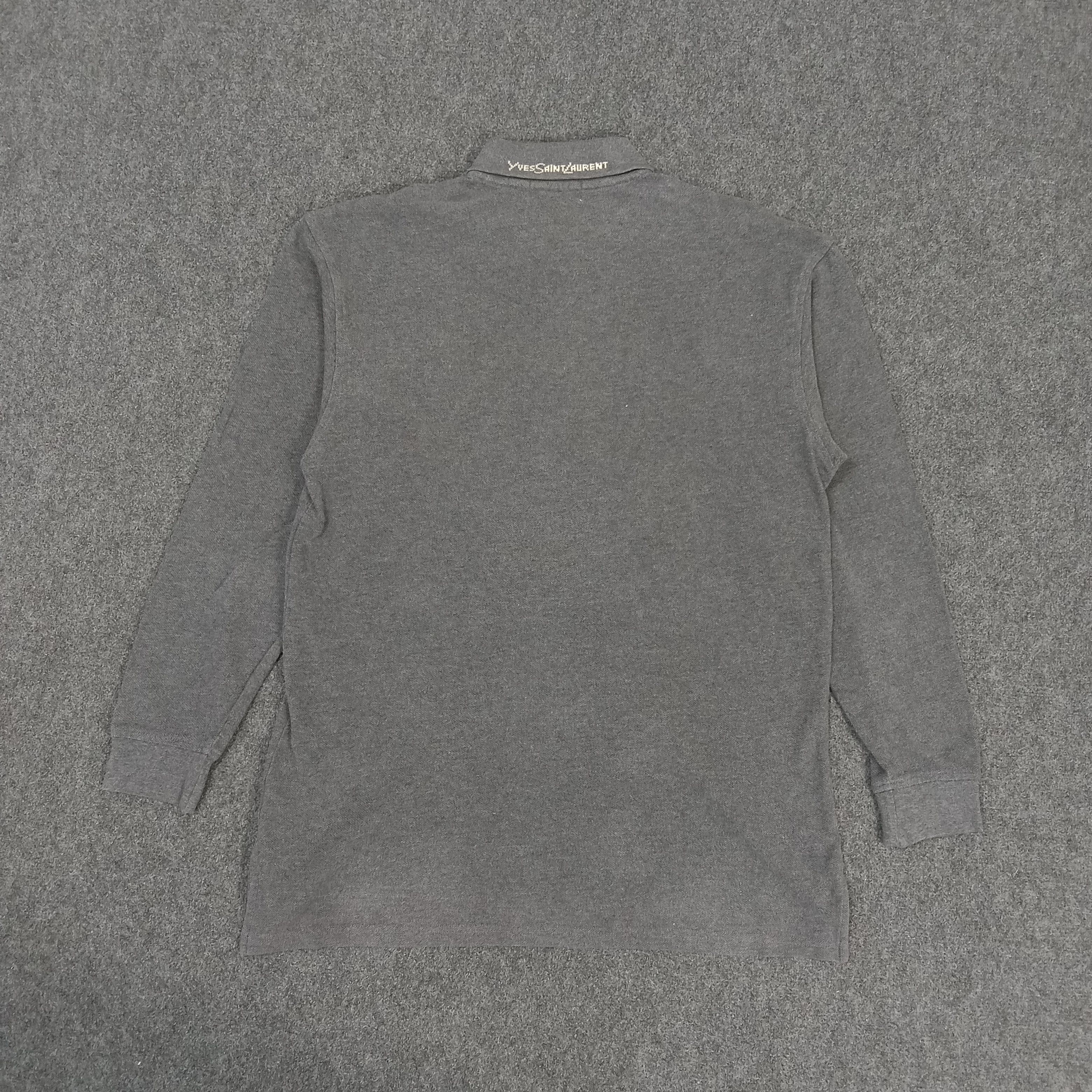 Vintage × Yves Saint Laurent Yves Saint Lauren Pour Homme Italian Brand Polos Size US M / EU 48-50 / 2 - 4 Thumbnail