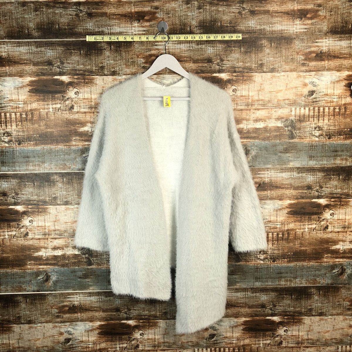 Homespun Knitwear × Japanese Brand Rope Picnic Grey Cardigan Knitwear #A1319 Size L / US 10 / IT 46 - 1 Thumbnail