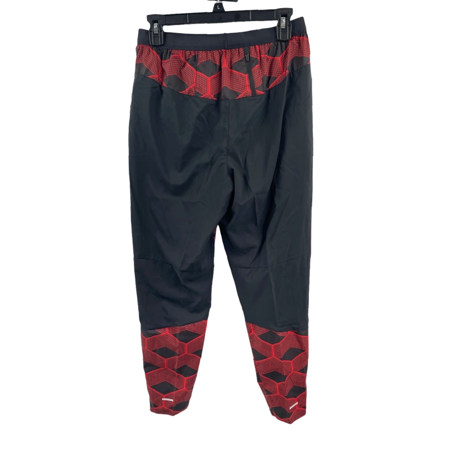Nike Nike Shield Nike Team Kenya Shield Joggers Track Pants Reflective CV0398-673 Size Small Black Orange/Red Size US 29 - 2 Thumbnail