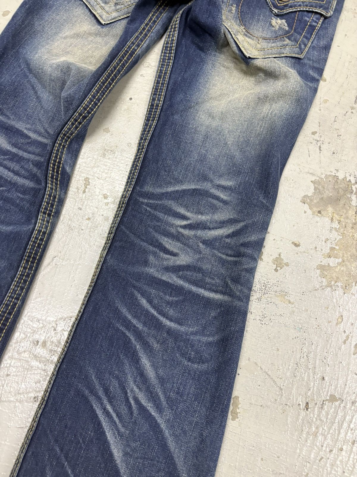 Tornado Mart Vintage Flared Lolita Jeans If Six Was Nine Distressed Size US 31 - 12 Thumbnail