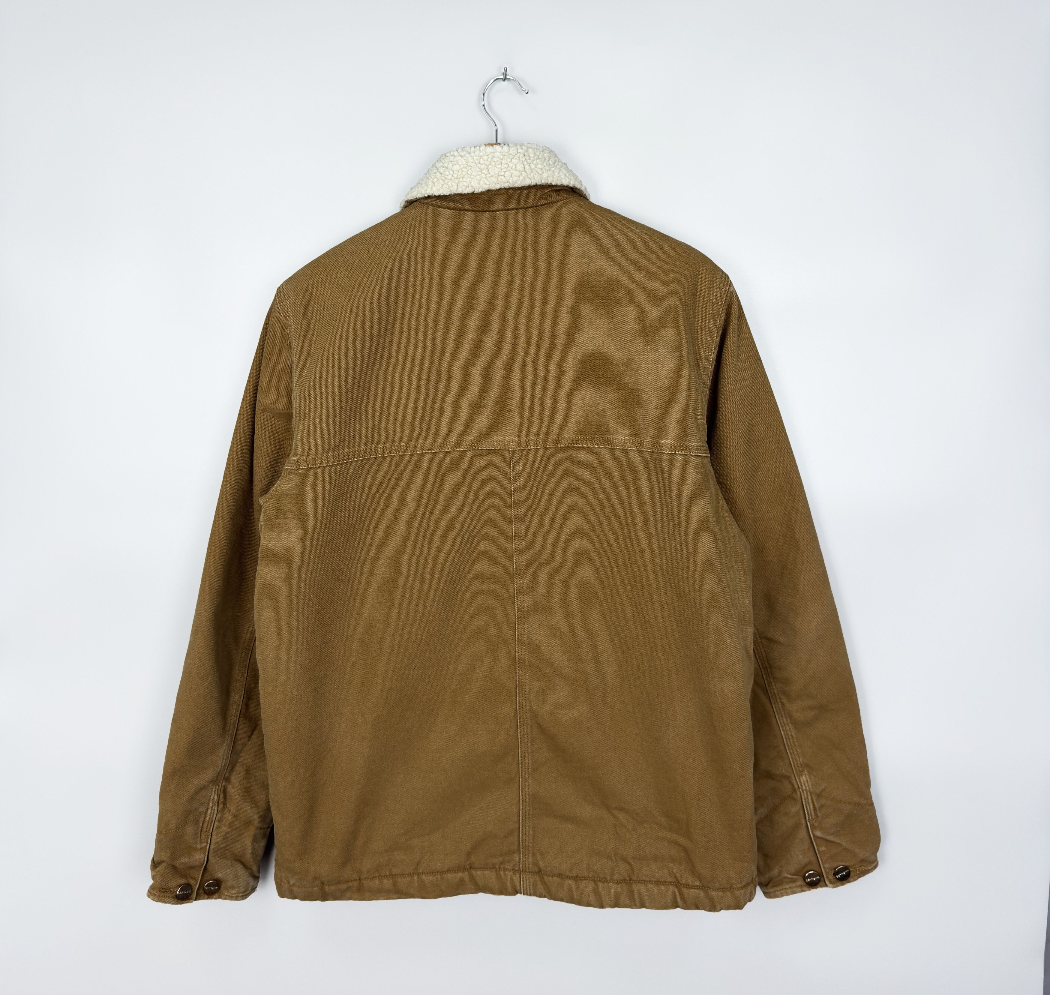 Carhartt Wip Carhartt WIP Miles Sherpa Canvas Jacket Size US M / EU 48-50 / 2 - 7 Thumbnail