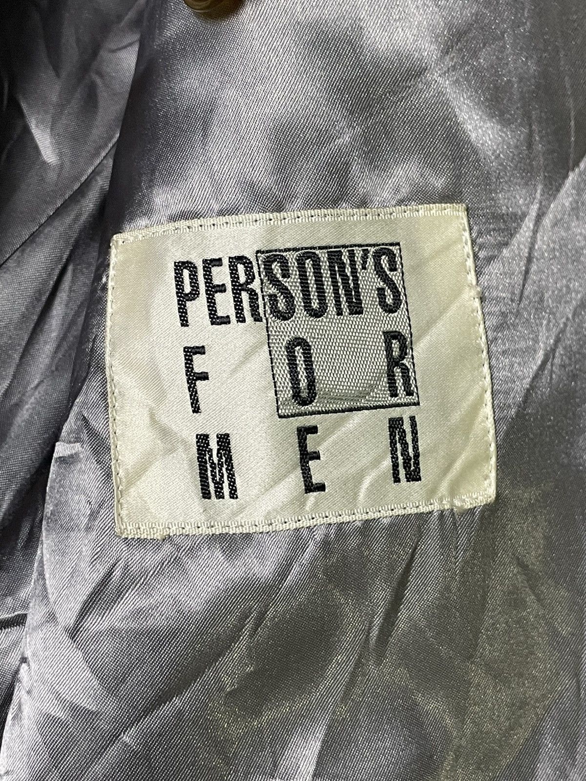 Designer × Japanese Brand × Vintage Person’s For Men x Japanese Brand Blazer (32) Size US S / EU 44-46 / 1 - 7 Thumbnail