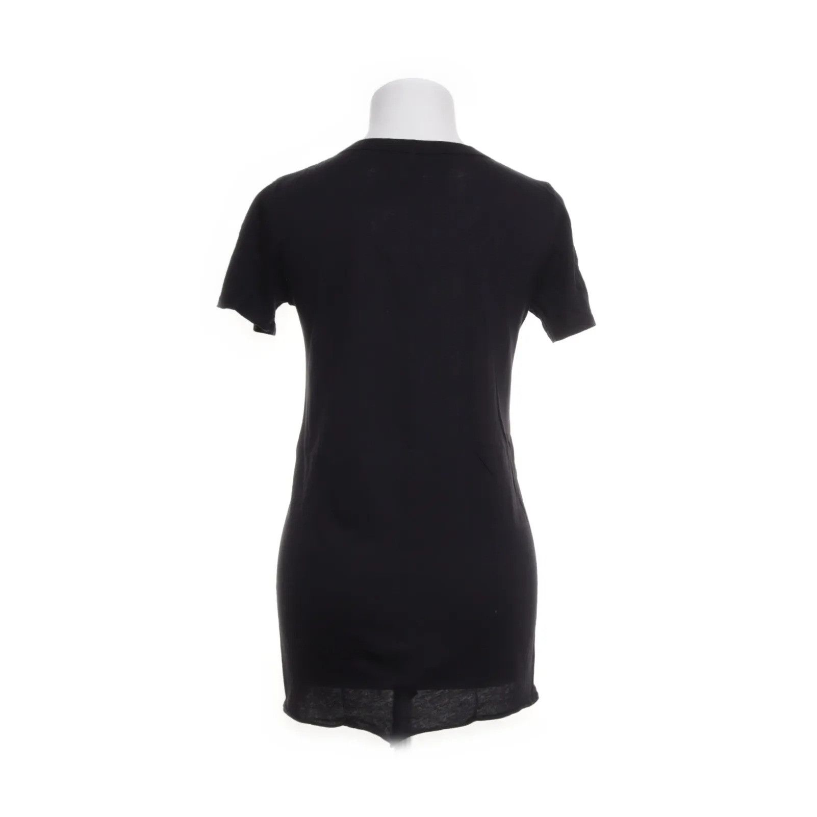Enza Costa Enza Costa V-Neck Black Tee Size S / US 4 / IT 40 - 2 Thumbnail