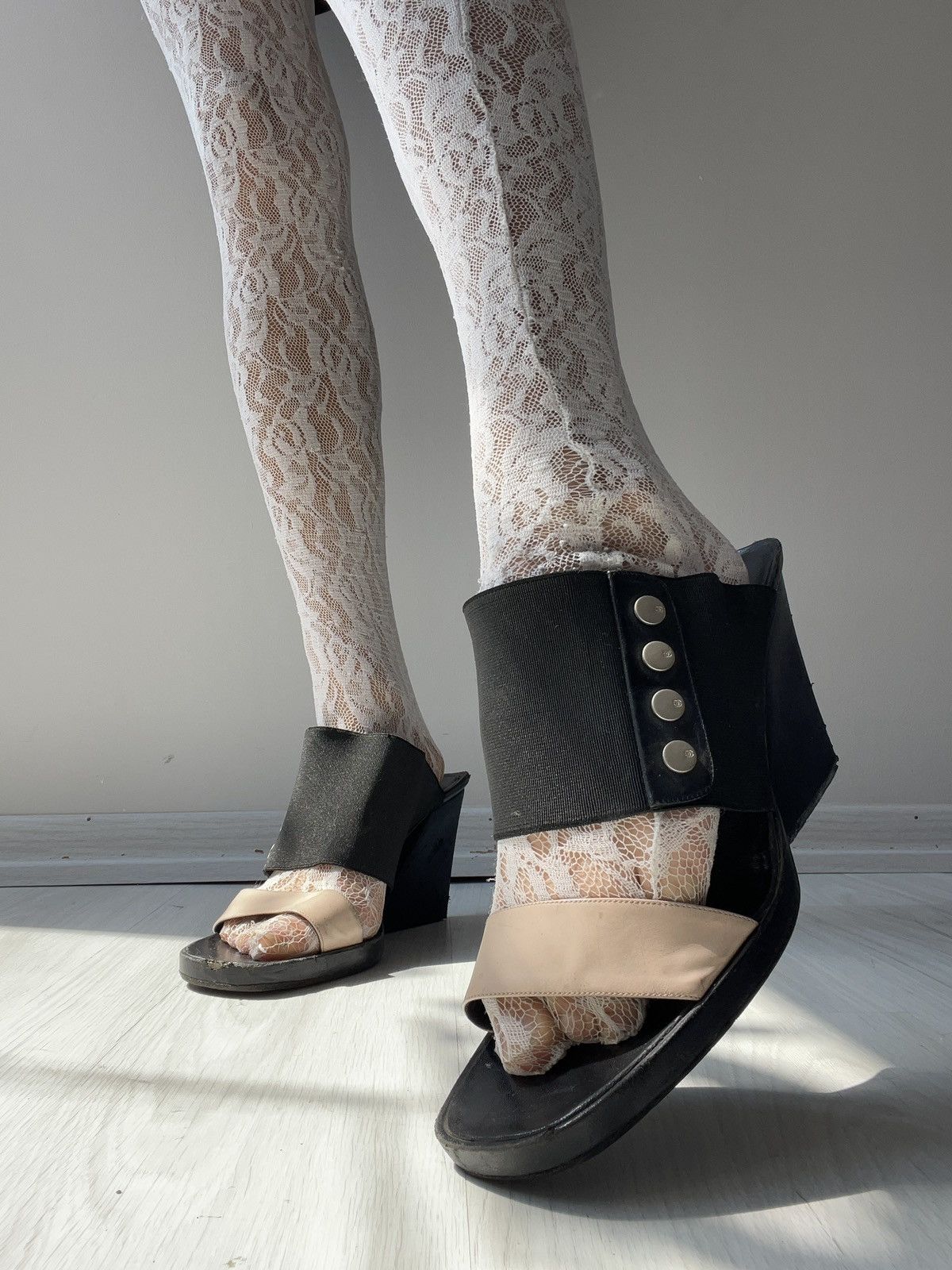 Chanel Chane heels Size US 8 / IT 38 - 2 Thumbnail