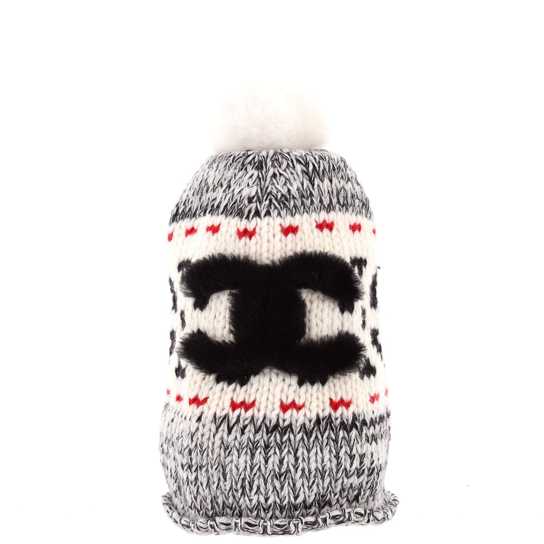 Chanel Multi CC Pom Pom Beanie Size ONE SIZE - 1 Thumbnail