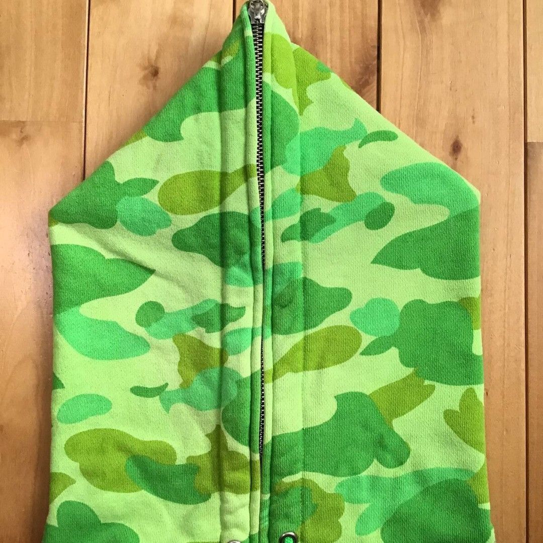 Bape BAPE NYC logo crazy color camo full zip hoodie a bathing ape Size US M / EU 48-50 / 2 - 4 Thumbnail