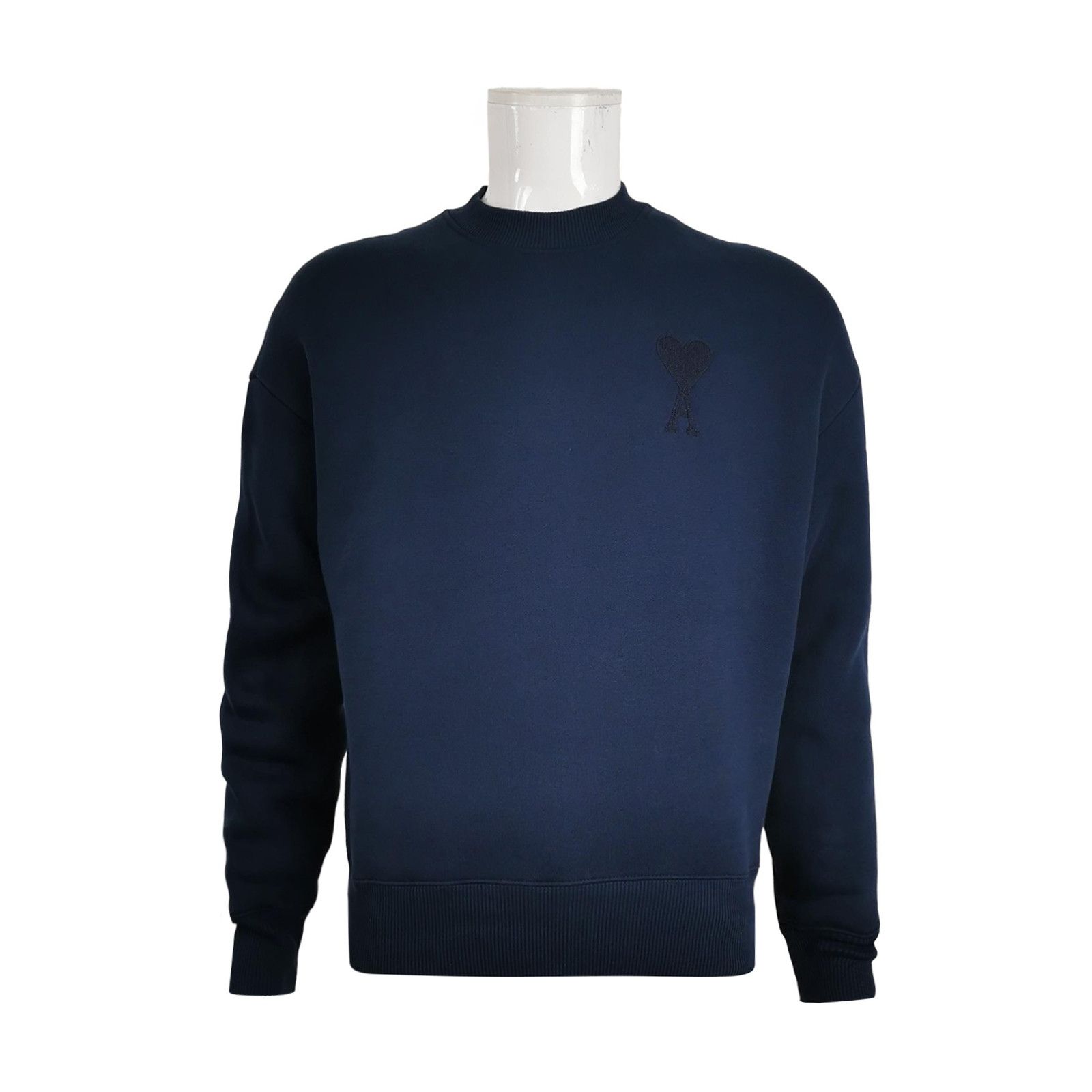 Louis Vuitton AMI Alexandre Mattiussi Cotton Heart Logo Crewneck Sweatshirt S Size US S / EU 44-46 / 1 - 1 Thumbnail
