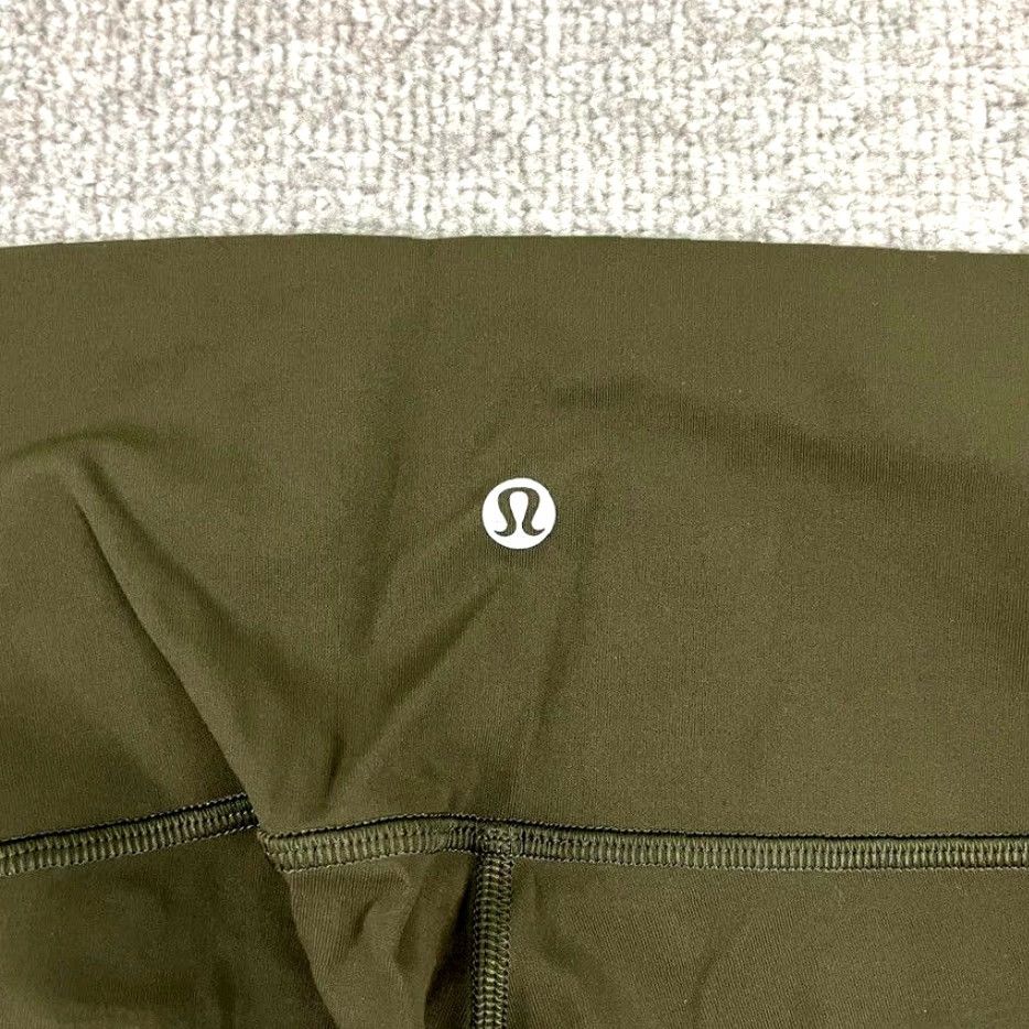 Lululemon LULULEMON Wunder Under Tights Womens Size 6 17" Green Gym Yoga Pull On W6ATQS Leggings Size 28" / US 6 / IT 42 - 2 Thumbnail