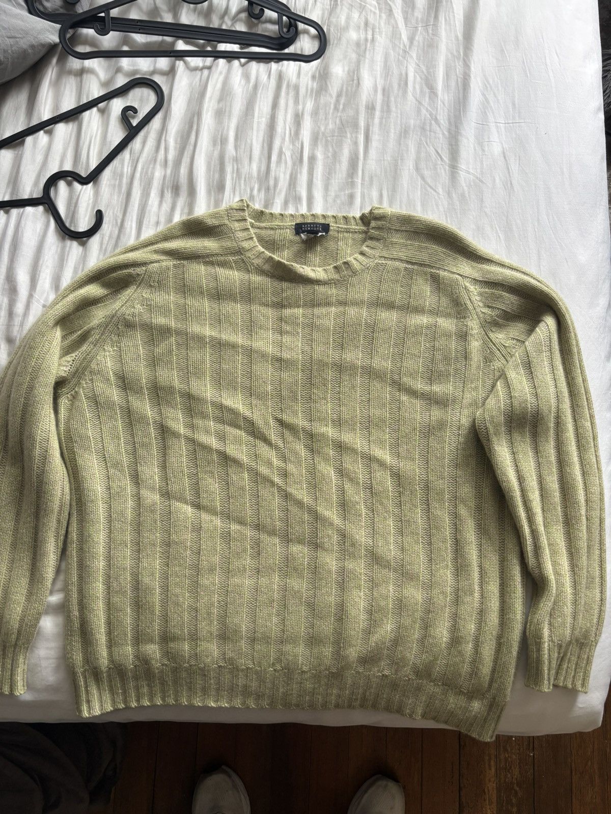 Barneys New York Barney’s New York Men’s Sweater Cashmere Cable Knit Size XL Size US XL / EU 56 / 4 - 1 Thumbnail