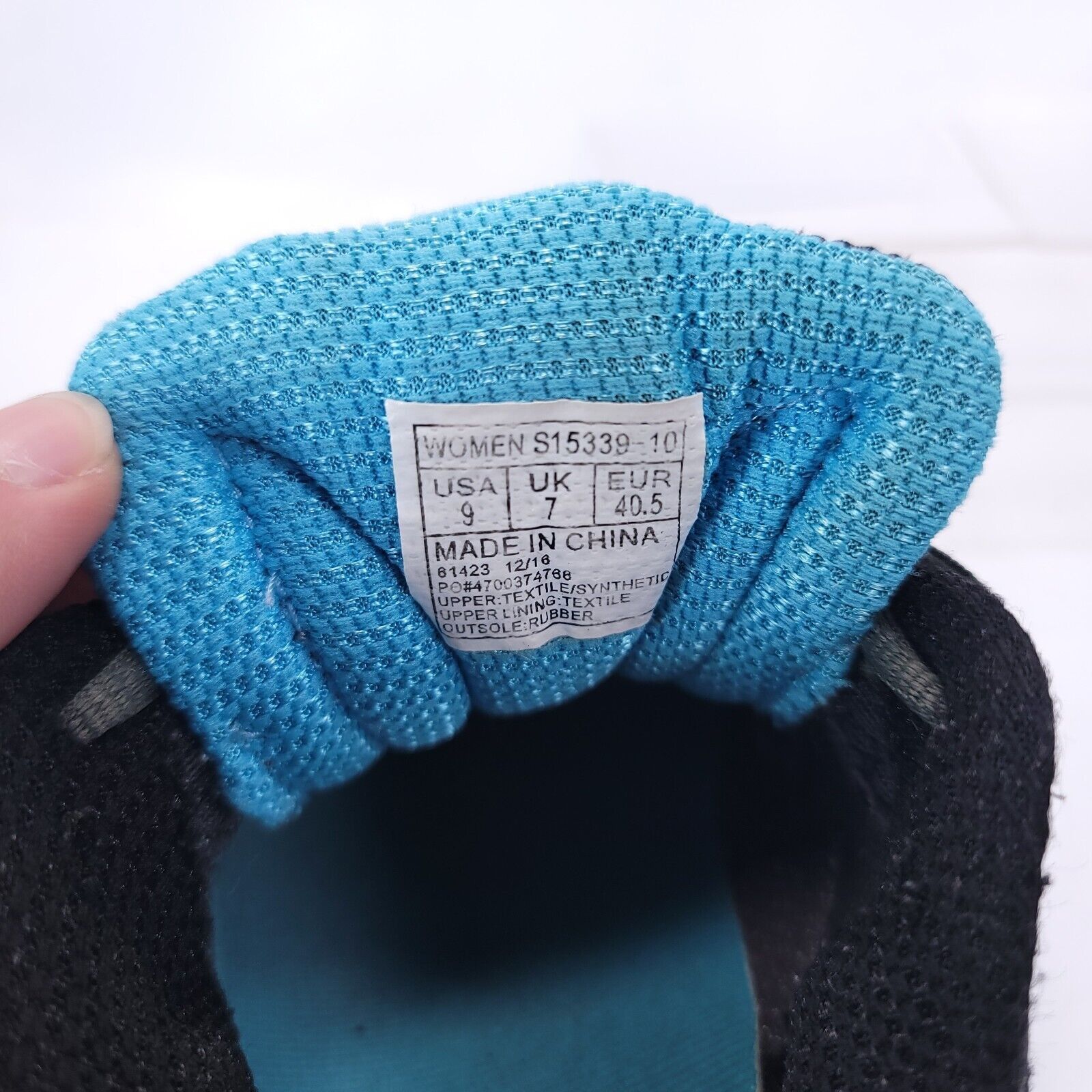 Saucony Saucony Cohesion 10 Shoe Womens Size 9 S15339-10 Gray Blue Size US 9 / IT 39 - 8 Thumbnail