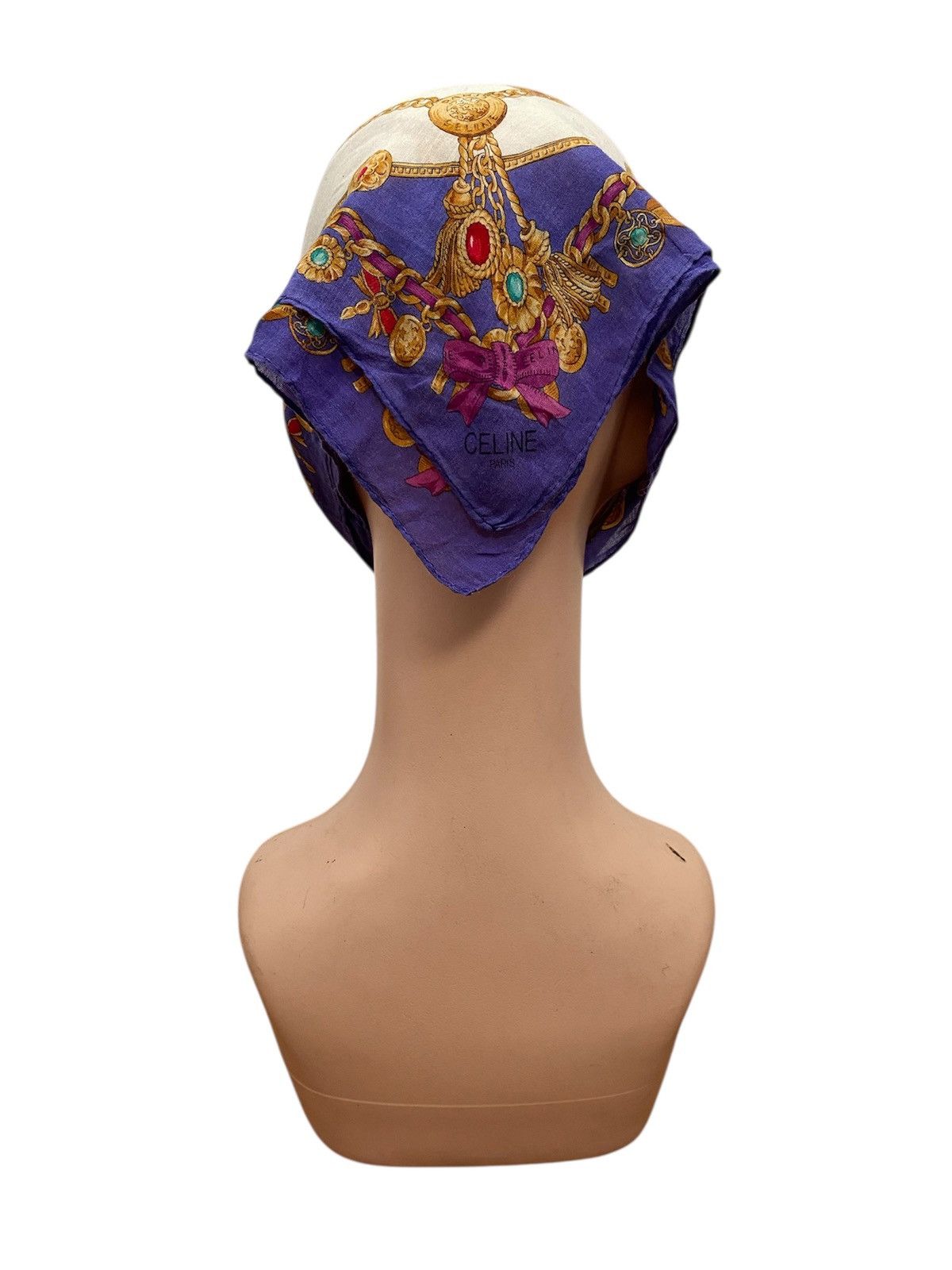Celine Celine Bandana / Handkerchief / Neckerchief Size ONE SIZE - 3 Thumbnail