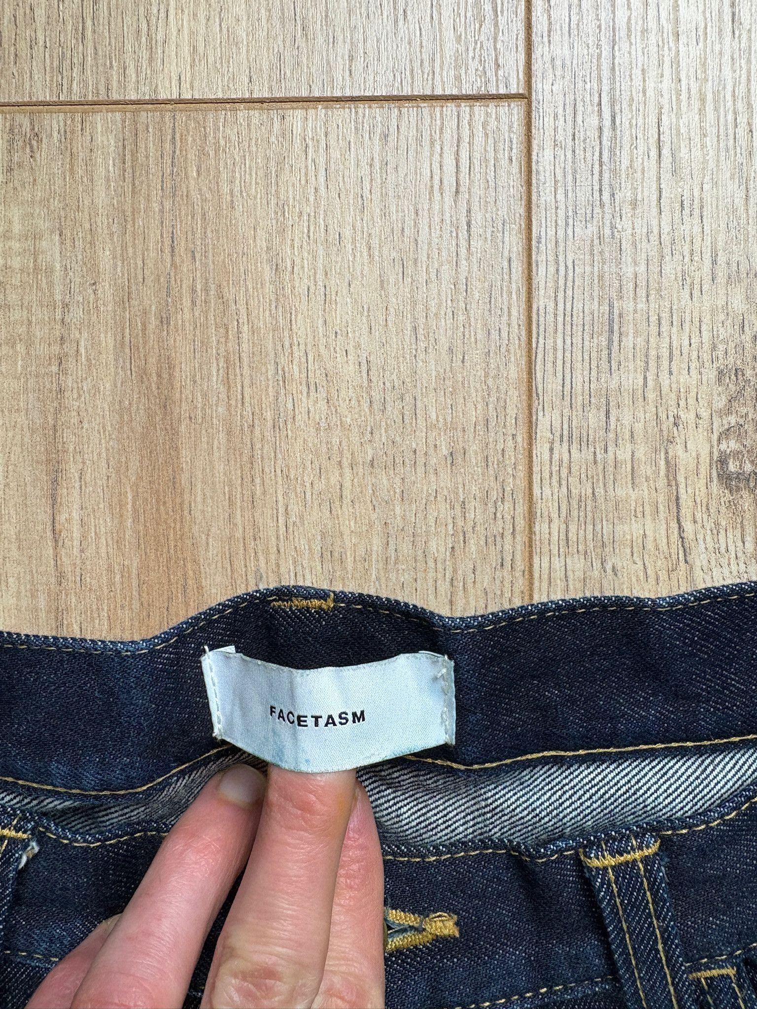 Facetasm Facetasm Wide Leg Jeans Indigo Size US 32 / EU 48 - 6 Thumbnail