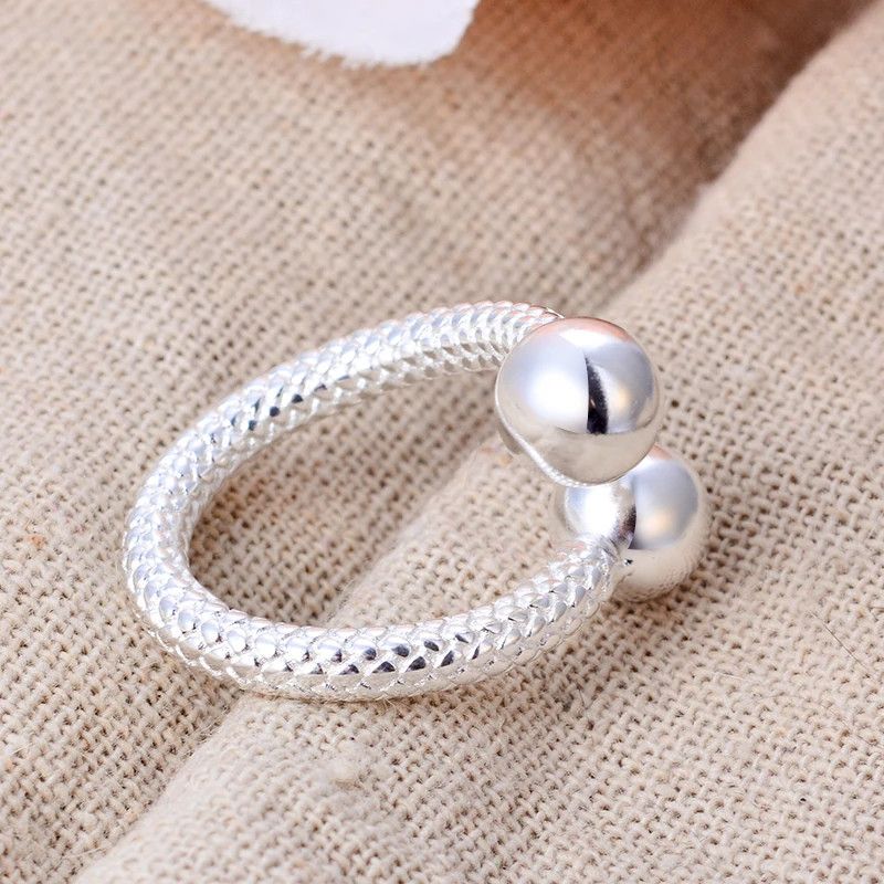 Designer × Jewelry Twist Ball Ring Size ONE SIZE - 5 Thumbnail