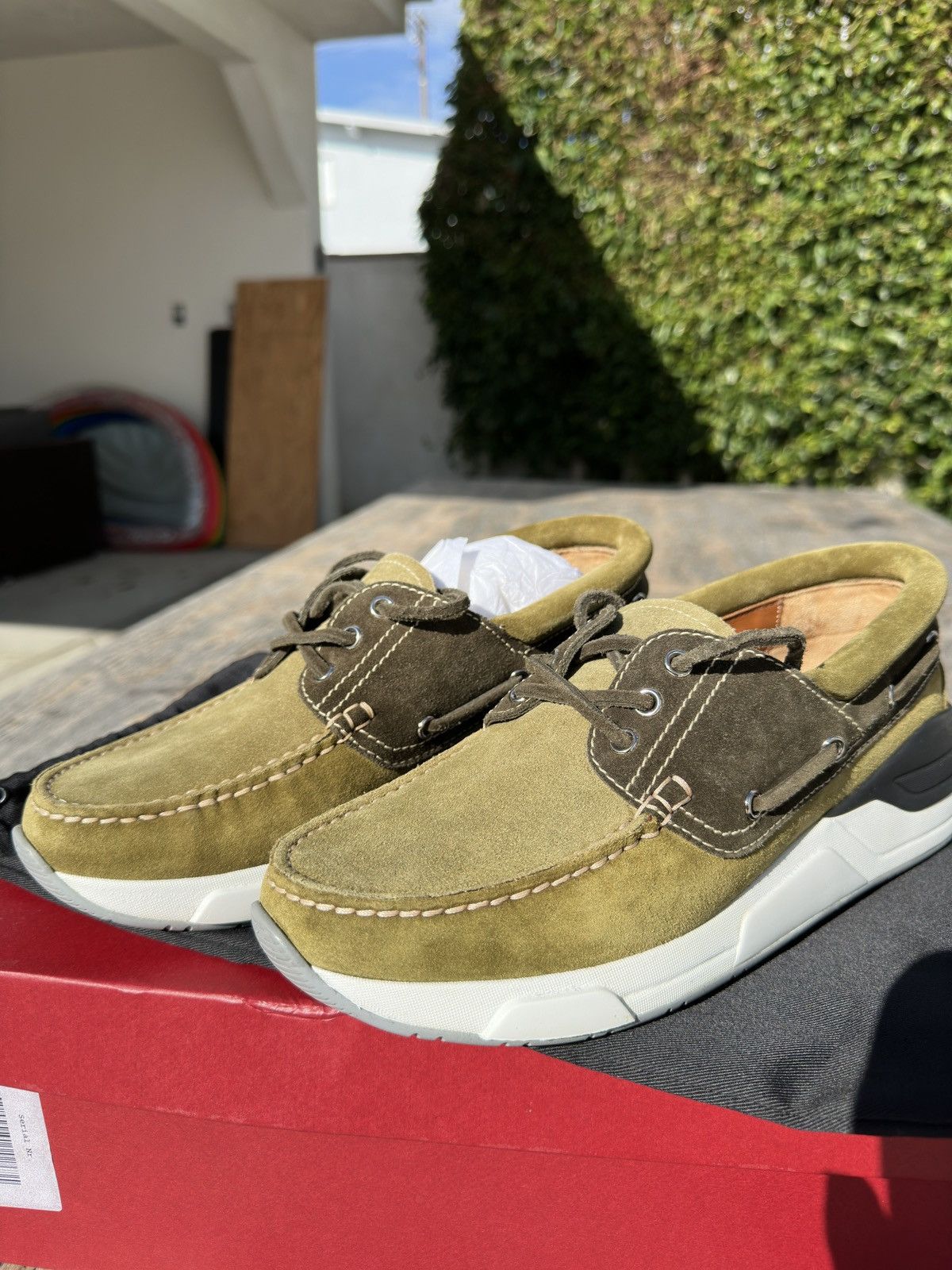 image of Givenchy Loafers in Green, Men's (Size 8)