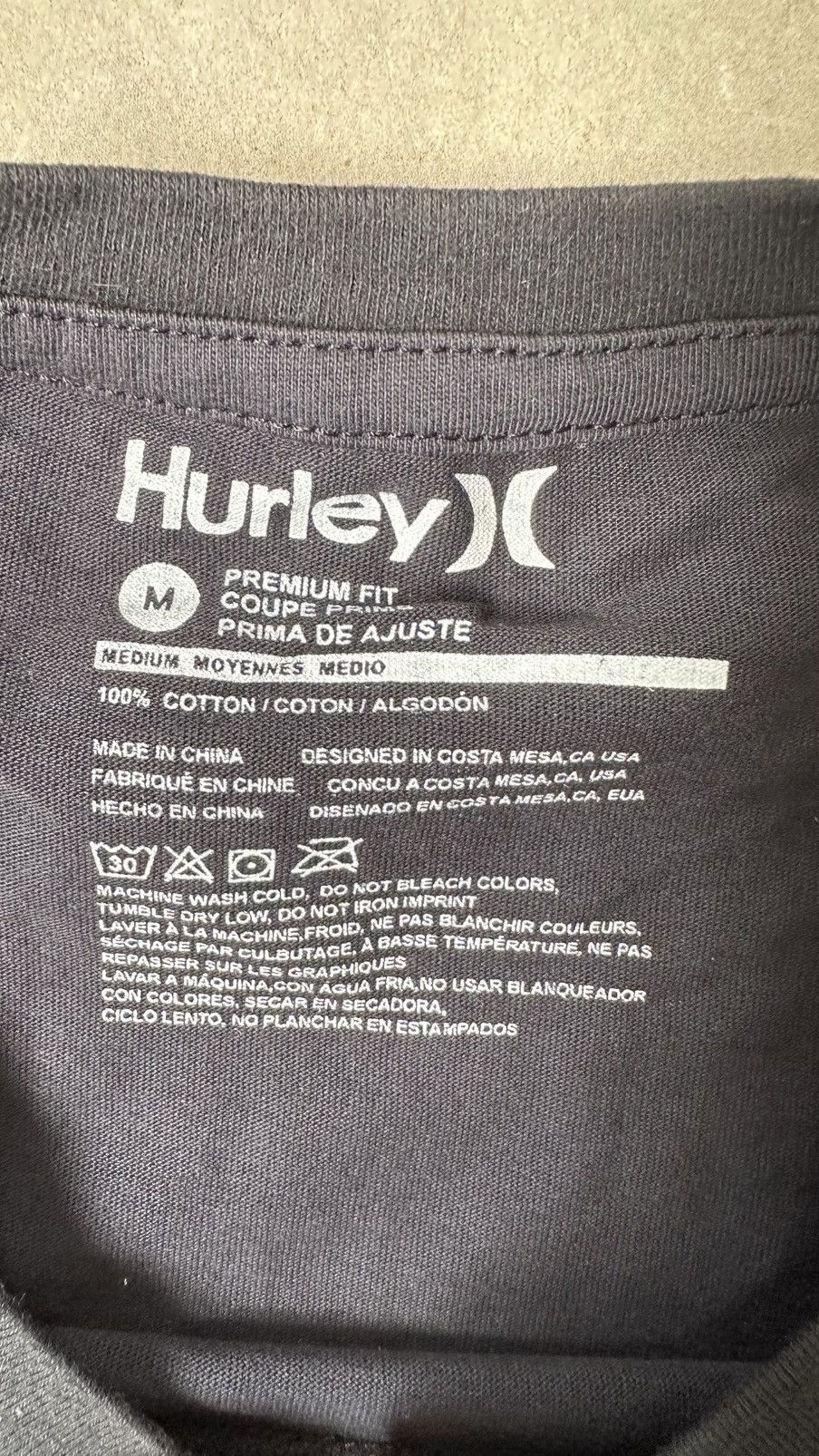 Hurley HURLEY SURF AND ENJOY TEE Size US M / EU 48-50 / 2 - 4 Thumbnail