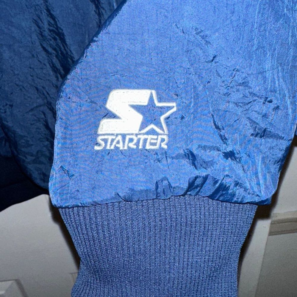 Starter Vintage Starter Blue Sweater Men's Size XL Size US XL / EU 56 / 4 - 9 Thumbnail