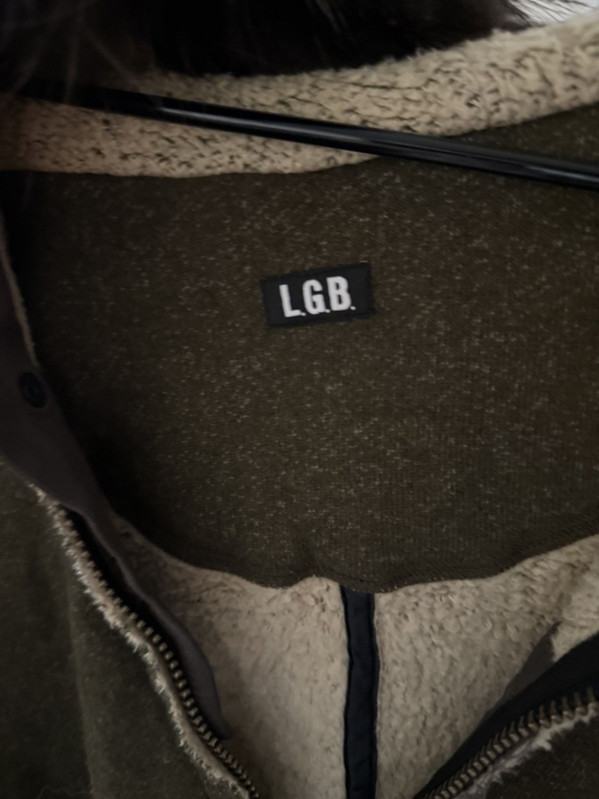 Le Grande Bleu (L.G.B.) LGB fur hoodie Size US M / EU 48-50 / 2 - 6 Thumbnail