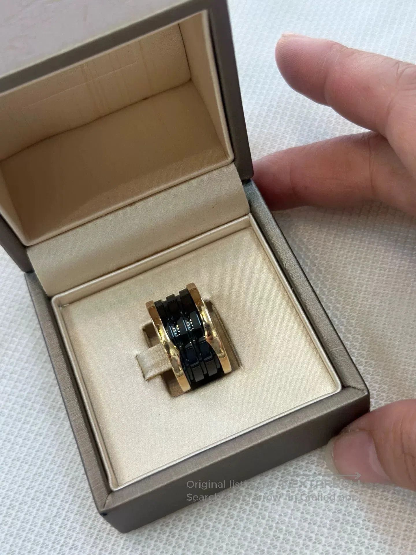 Bvlgari Bulgari Black Ceramic Three. Size ONE SIZE - 2 Thumbnail