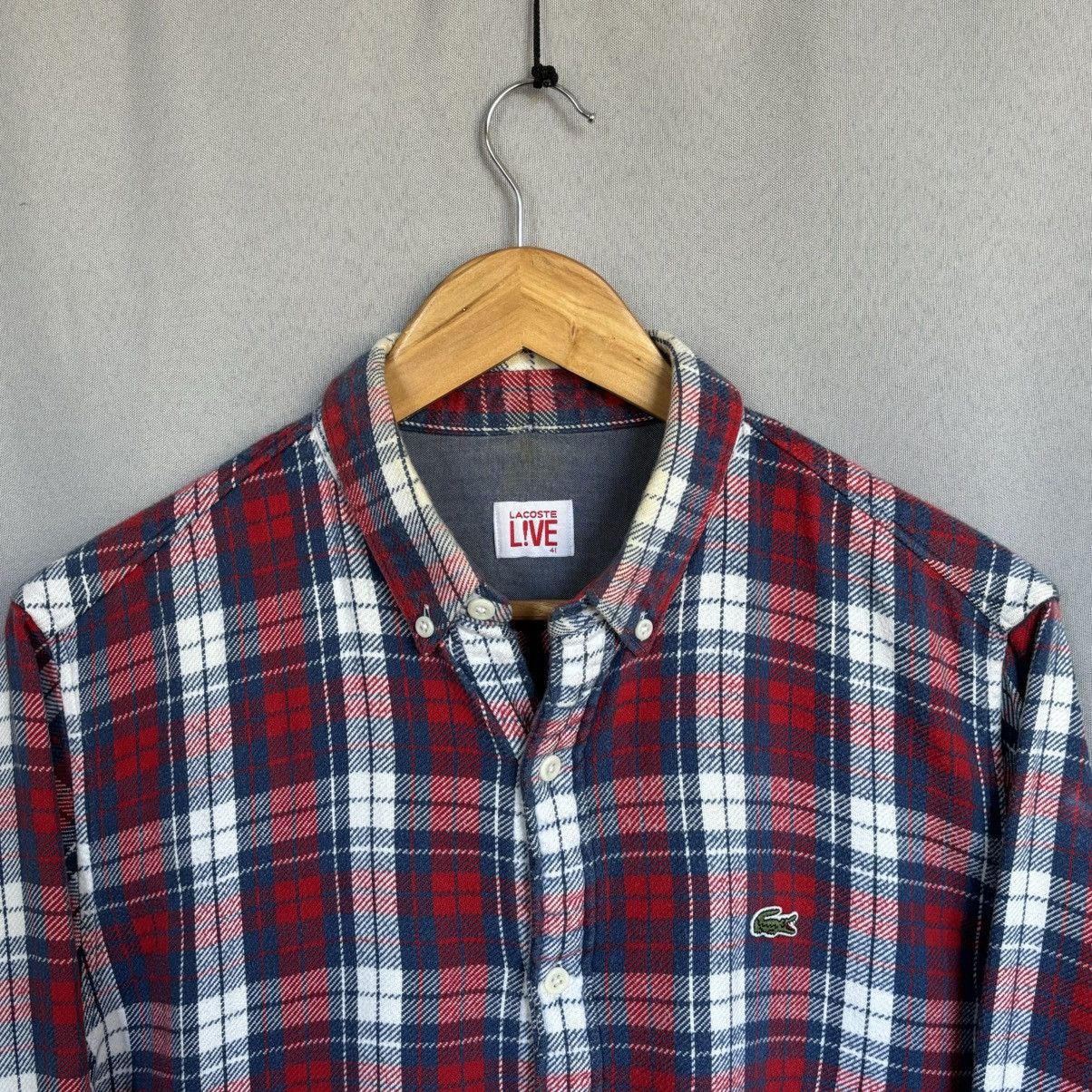 Lacoste Lacoste Live shirt medium streetwear rare Size US M / EU 48-50 / 2 - 3 Thumbnail