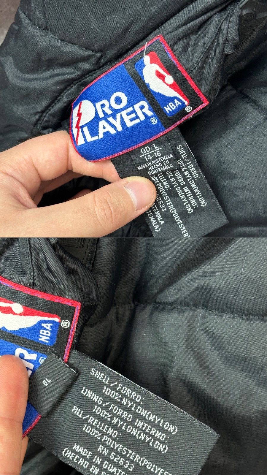 NBA Vintage Chicago Bulls NBA Pro Player Big Logo Puffer Jacket Size US S / EU 44-46 / 1 - 14 Thumbnail