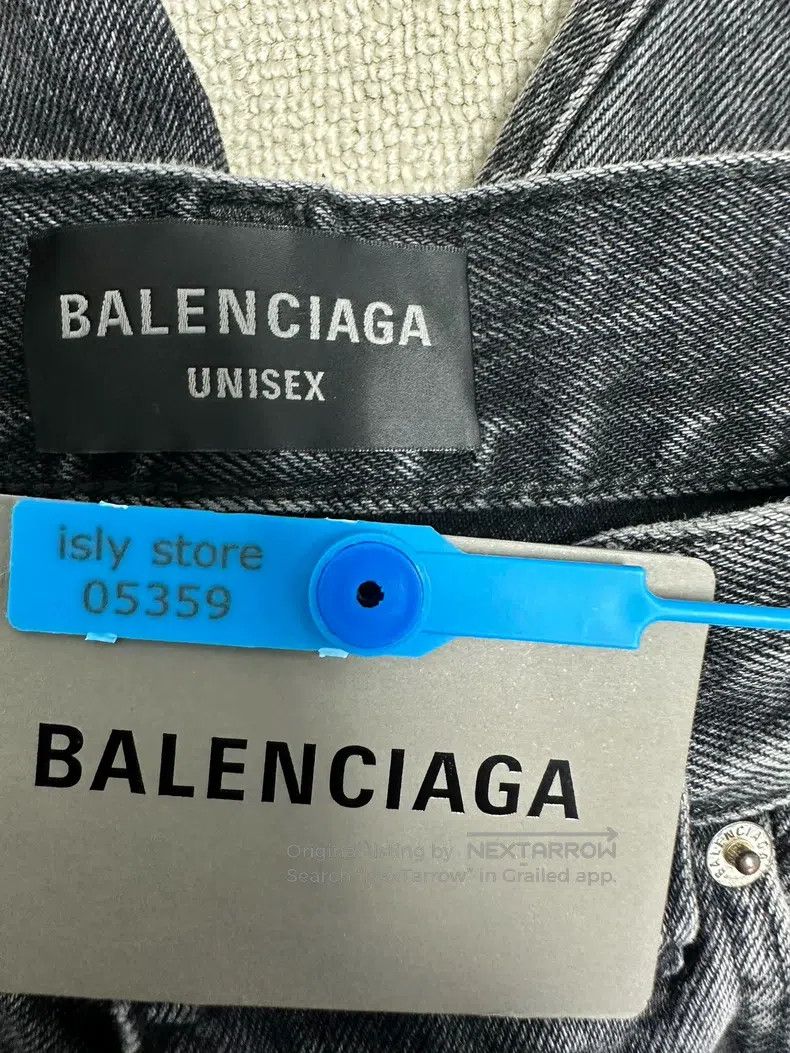 Balenciaga Balenciaga size XS Flared Jeans Black Size US 27 - 4 Thumbnail
