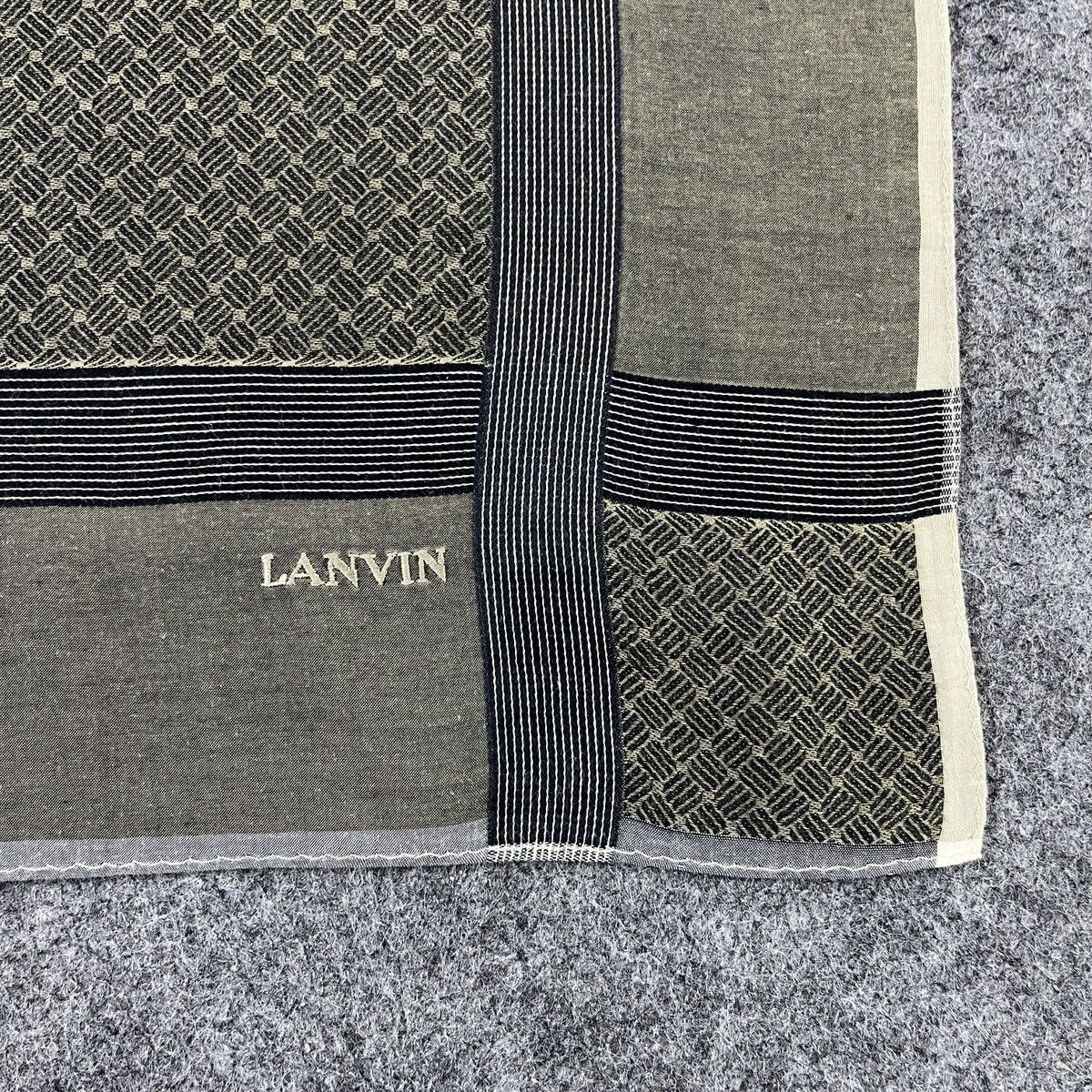 Vintage Lanvin Handkerchief / Bandana / Neckerchief B1166 Size ONE SIZE - 2 Thumbnail