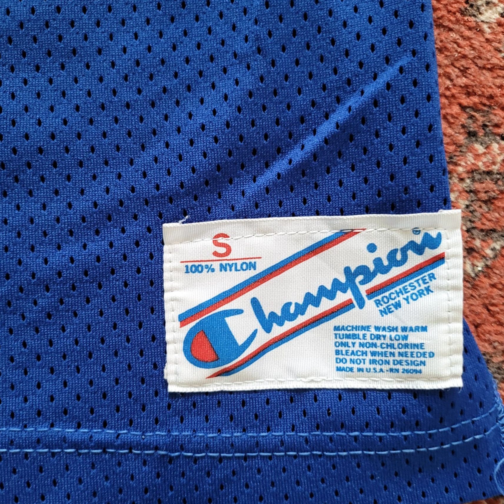Champion Champion NBA Gaithersburg #14 T-Shirt Made in USA SZ S Men Blue Size US S / EU 44-46 / 1 - 8 Thumbnail