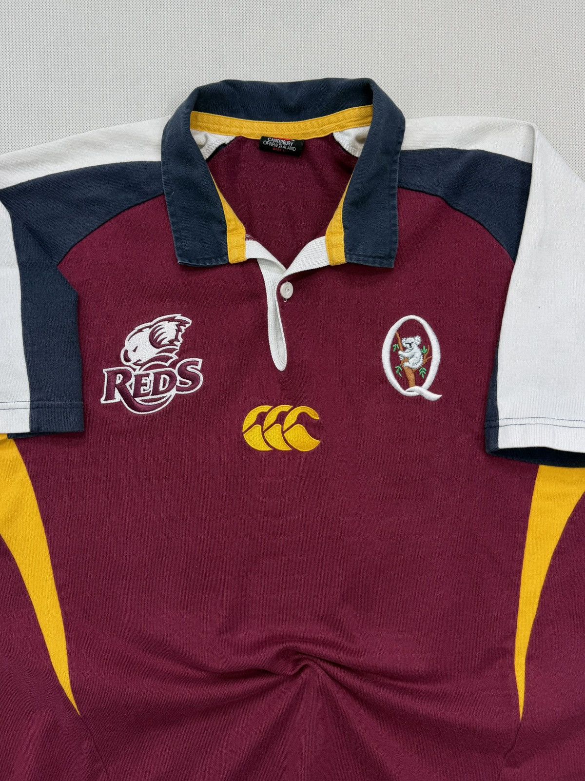 Canterbury of New Zealand Koszulka Canterbury Queensland Reds Pro 2003/2005 Vintage Size US L / EU 52-54 / 3 - 2 Thumbnail