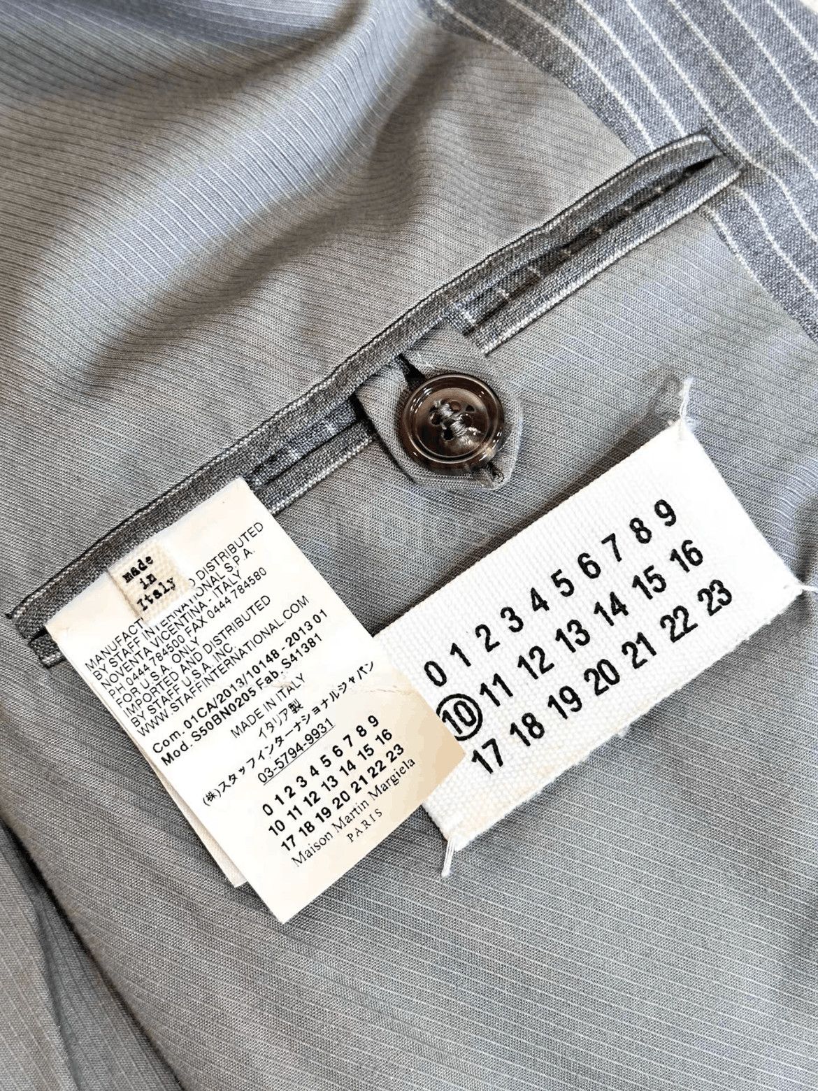 Maison Margiela Sz 48 Maison Margiela 13SS Stripe Jacket-2508 Size US M / EU 48-50 / 2 - 4 Thumbnail