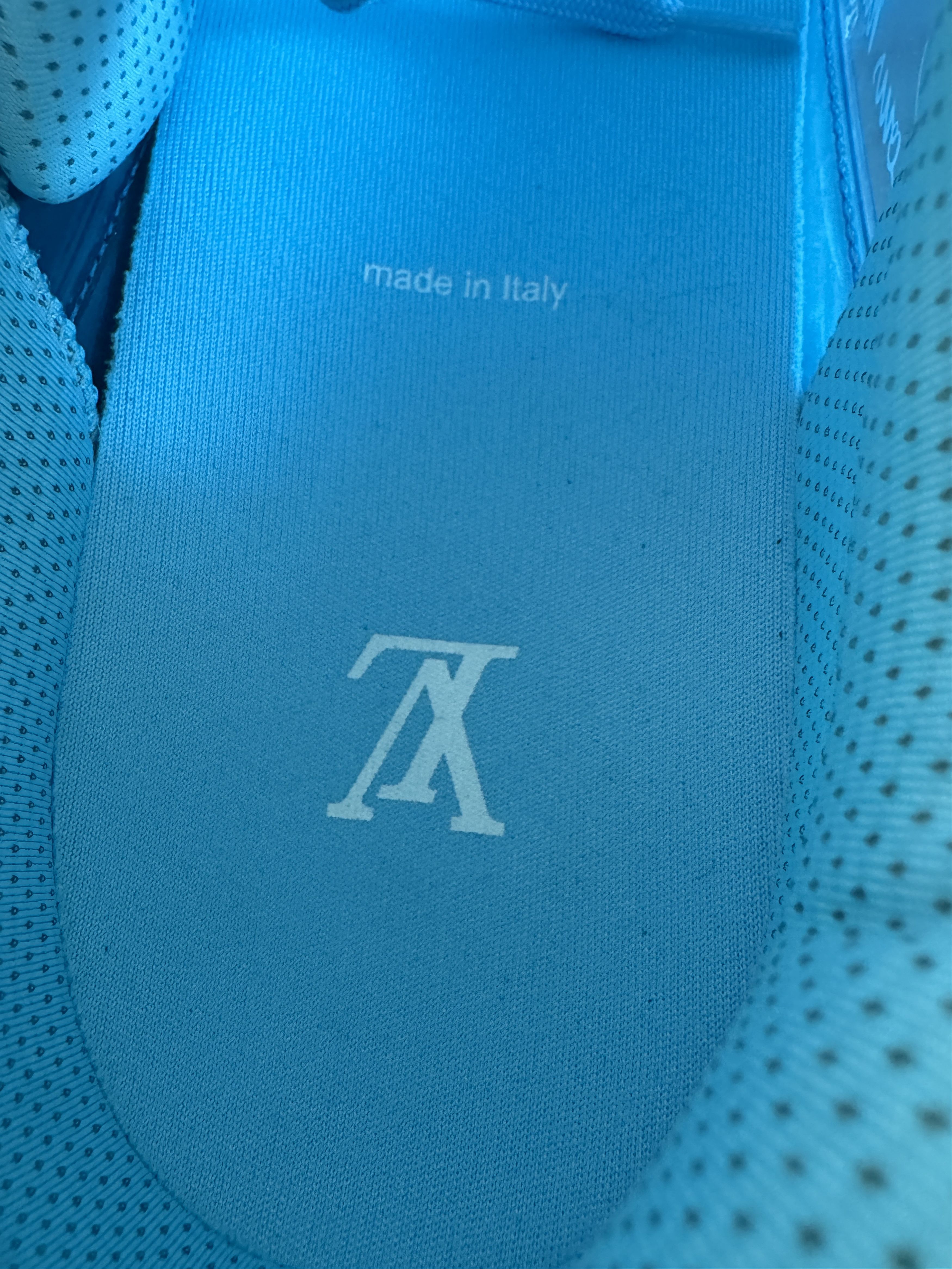 Louis Vuitton Transparent blue LV Trainer Size US 13 / EU 46 - 11 Thumbnail