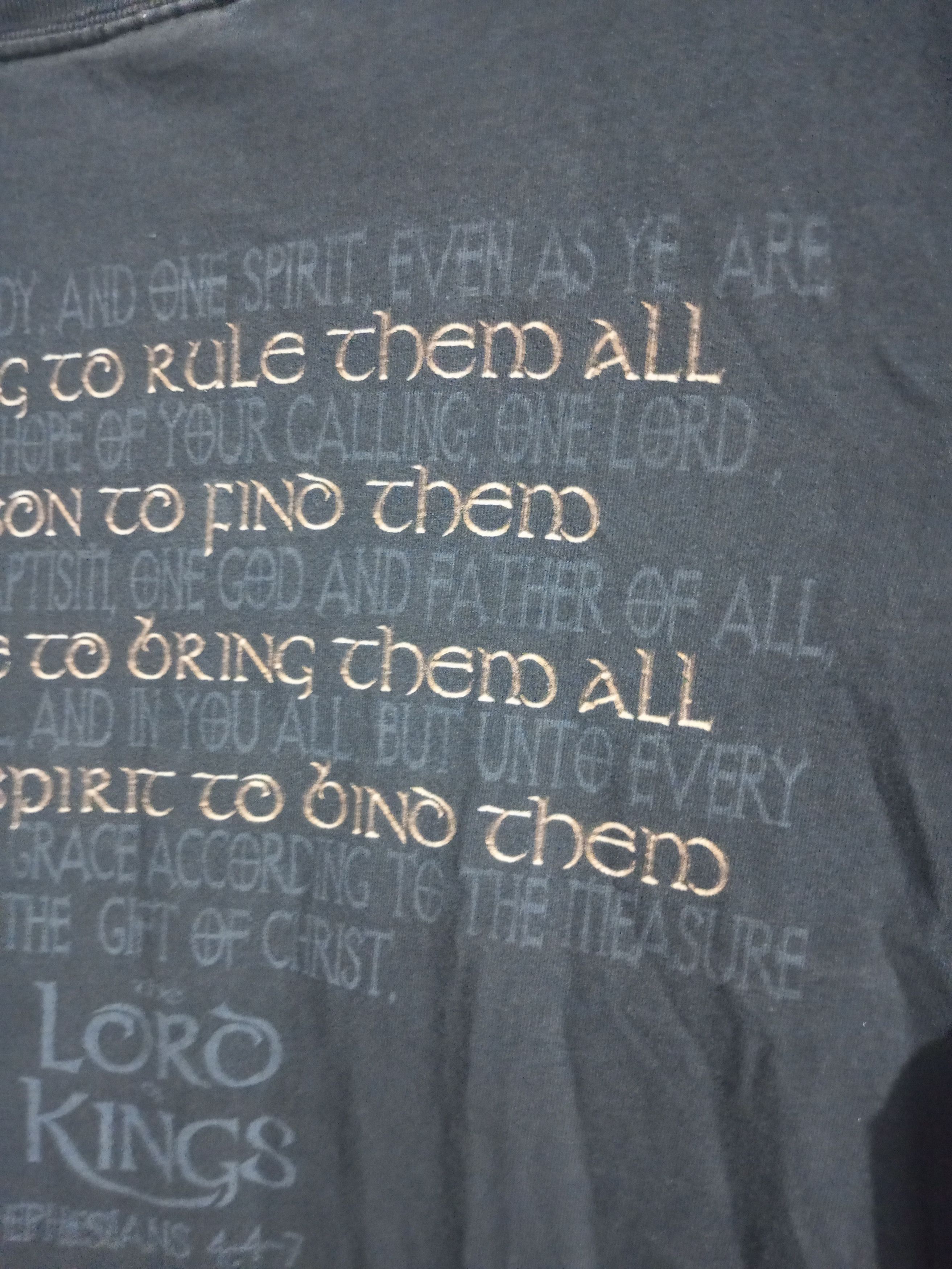 If Six Was Nine Vintage the lord of king sun fadded jesus tee Size US M / EU 48-50 / 2 - 6 Thumbnail