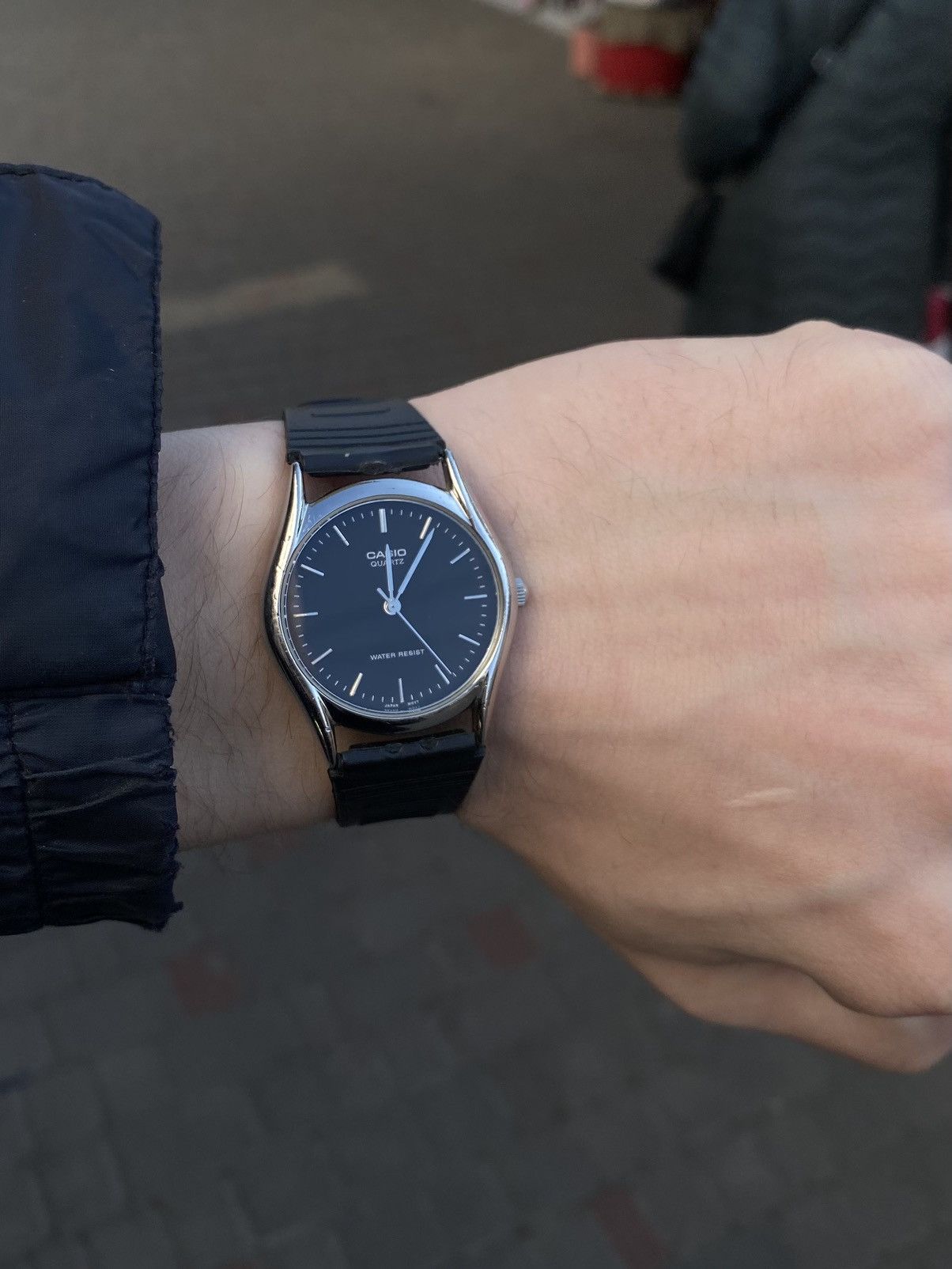 Casio Classic Casio Quartz Black Dial Watch – Japanese brand Size ONE SIZE - 2 Thumbnail