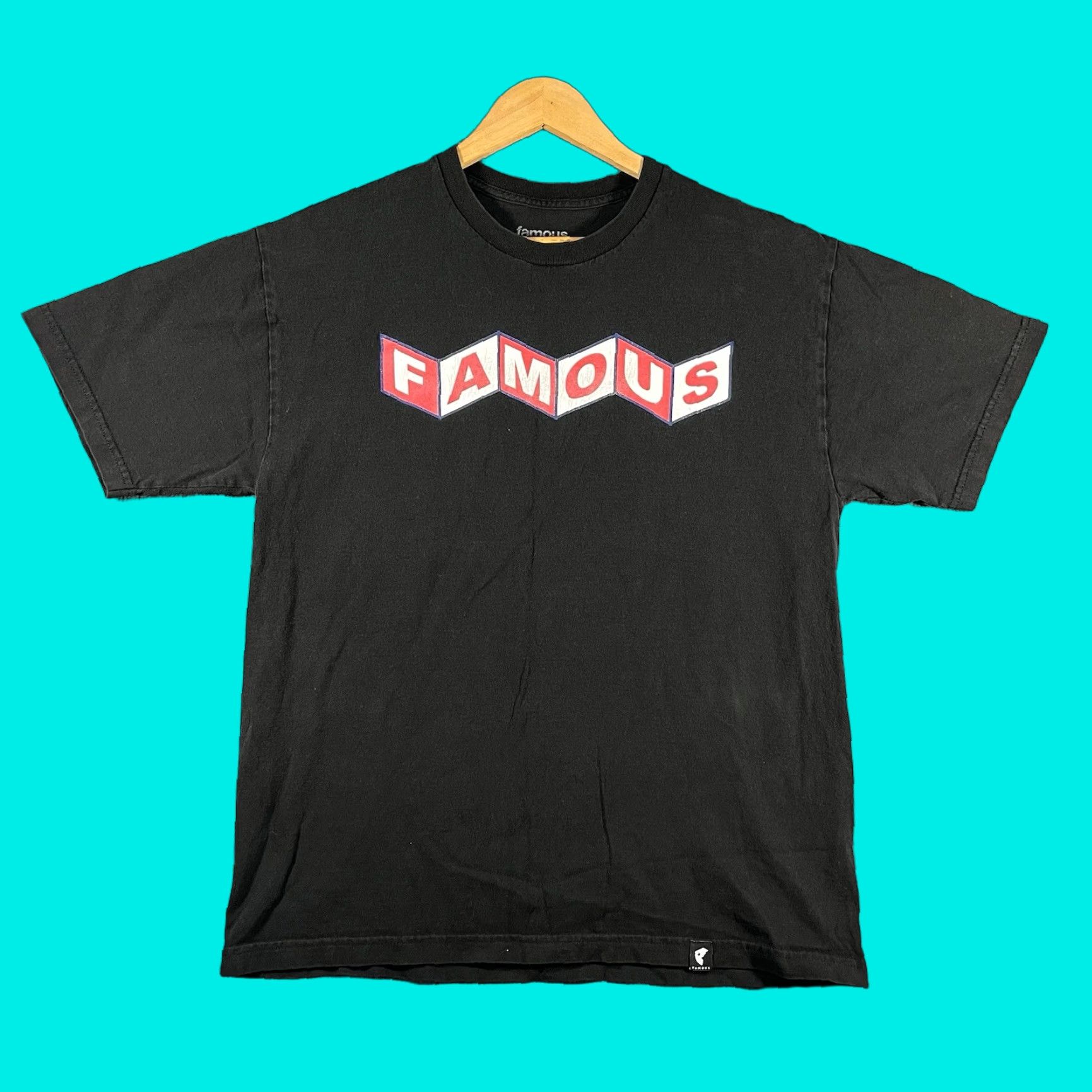 Barker VINTAGE Famous Stars & Straps T-Shirt Large Black Travis Barker Blink 182 Skate Shirts Men Size US L / EU 52-54 / 3 - 1 Thumbnail