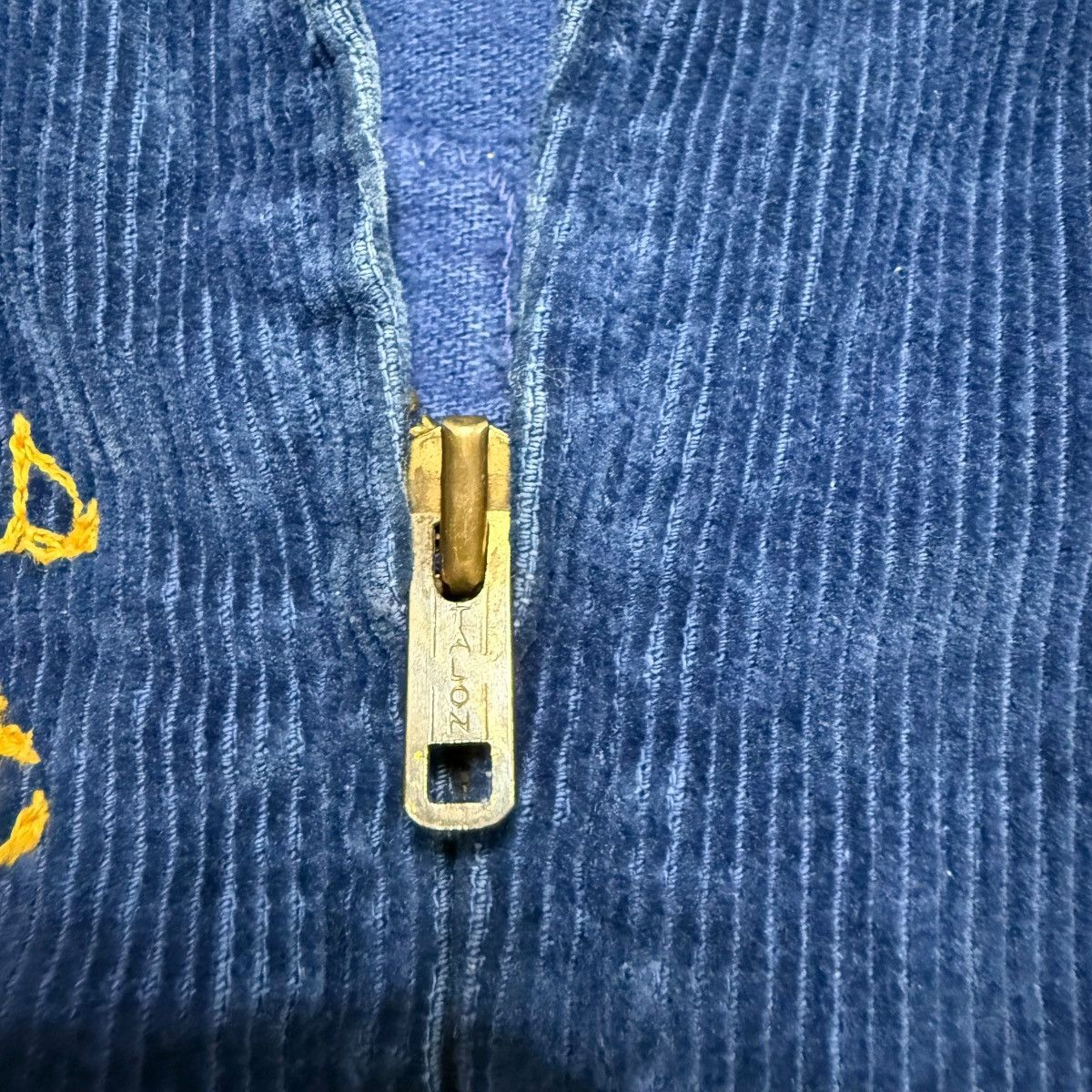 Vintage Vtg 60s FFA Louisiana Haughton Talon Zipper Corduroy Jacket Size US XS / EU 42 / 0 - 13 Thumbnail