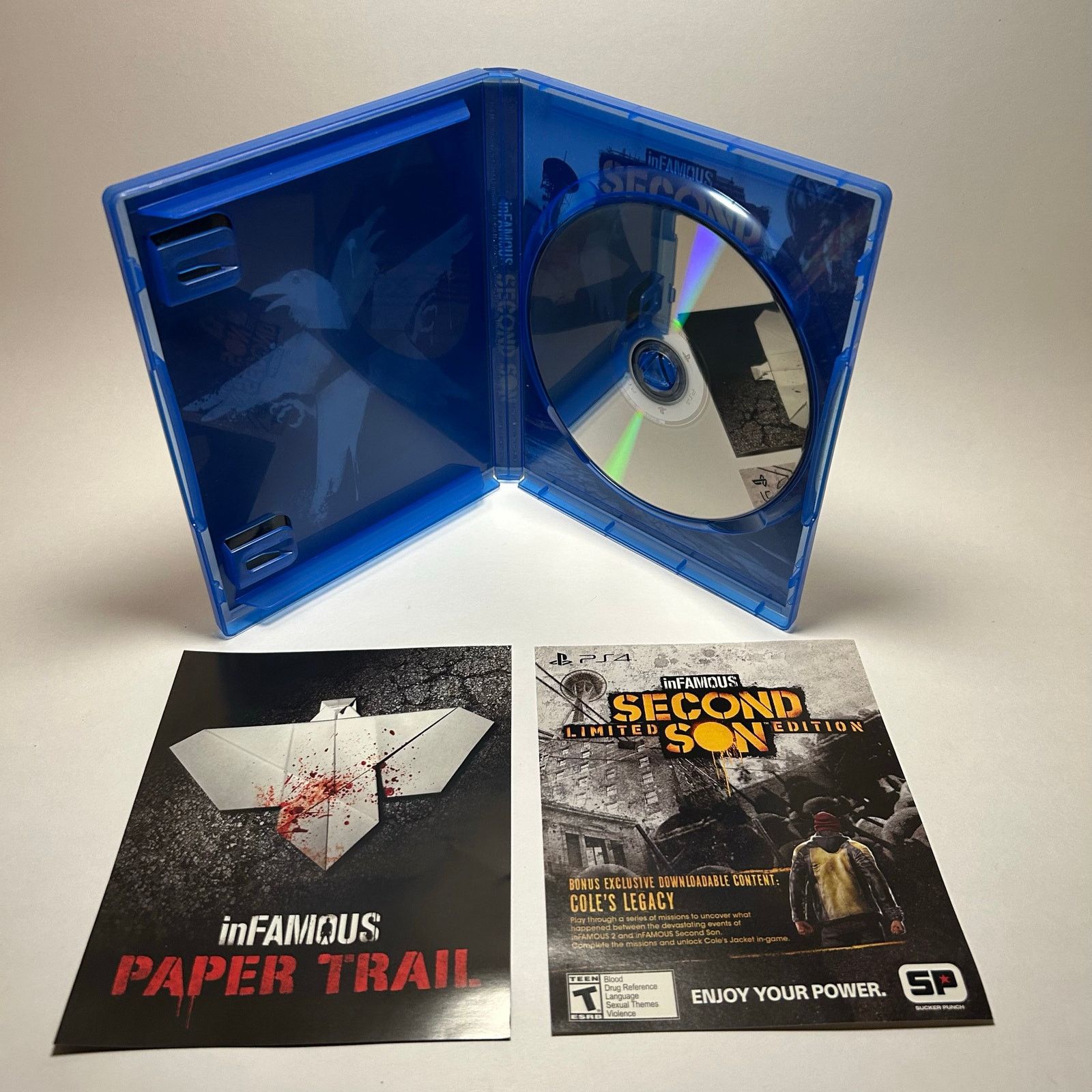 Sony InFAMOUS: Second Son Limited Edition - CIB - PS4 Size 26 - 3 Thumbnail