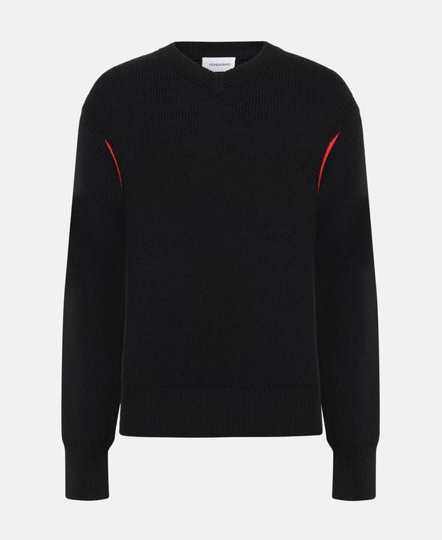 Salvatore Ferragamo Wool jumper Size US L / EU 52-54 / 3 - 1 Thumbnail