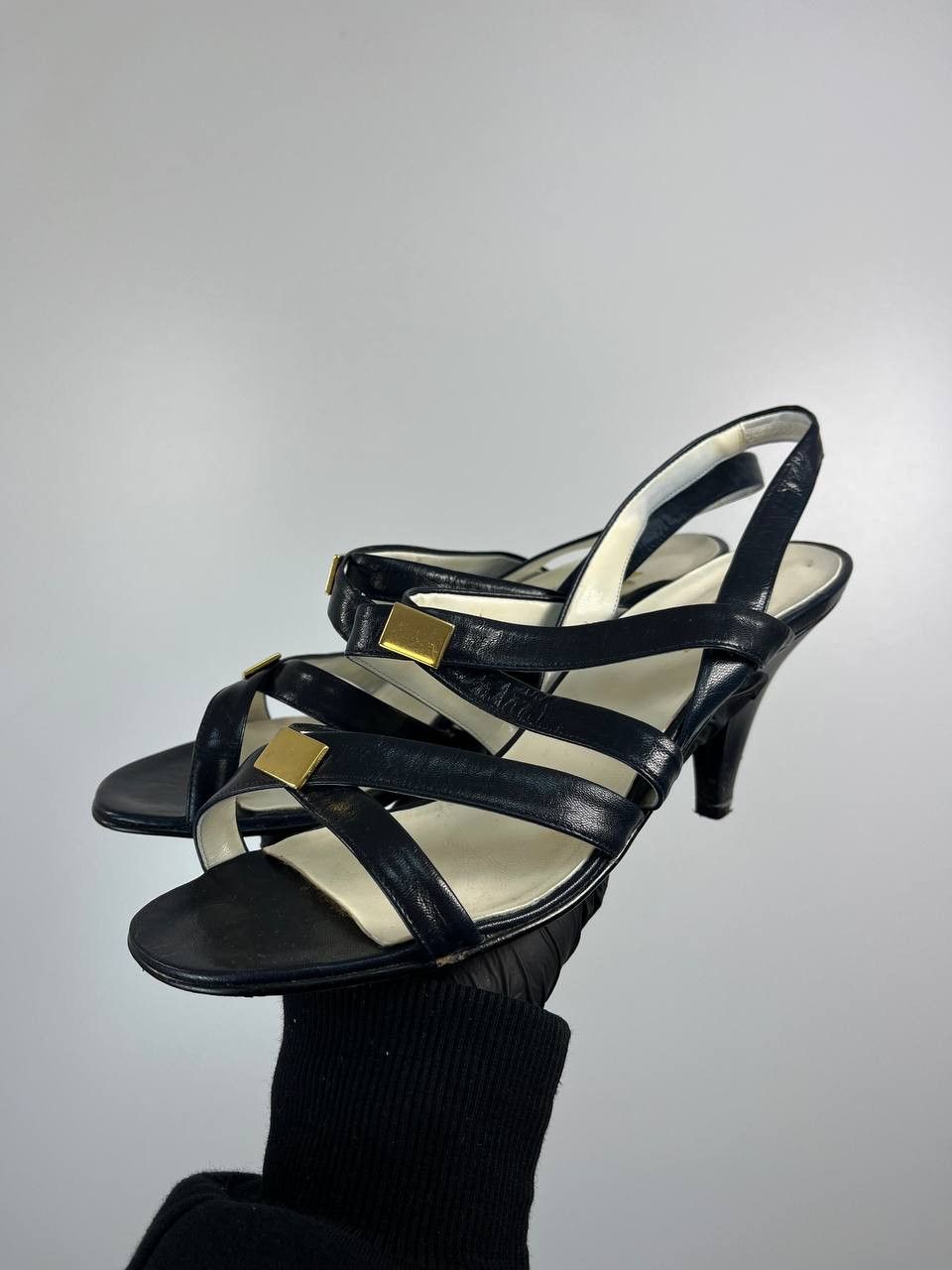 Bally Bally Leather Slingback Heels Black Womens Size Eu 39 Size US 6 / IT 36 - 1 Thumbnail