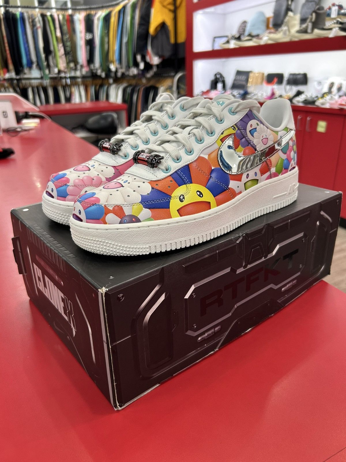 Nike Nike RTFKT Murakami Air Force 1 Size 10 Size US 10 / EU 43 - 1 Thumbnail