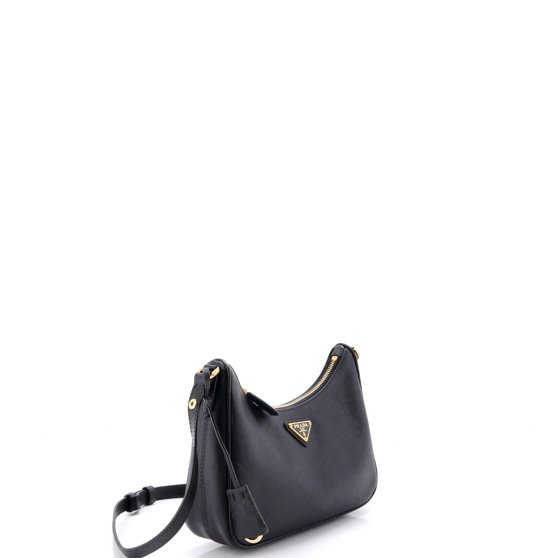 Prada Re-Edition Hobo Saffiano Leather Mini Size ONE SIZE - 1 Thumbnail