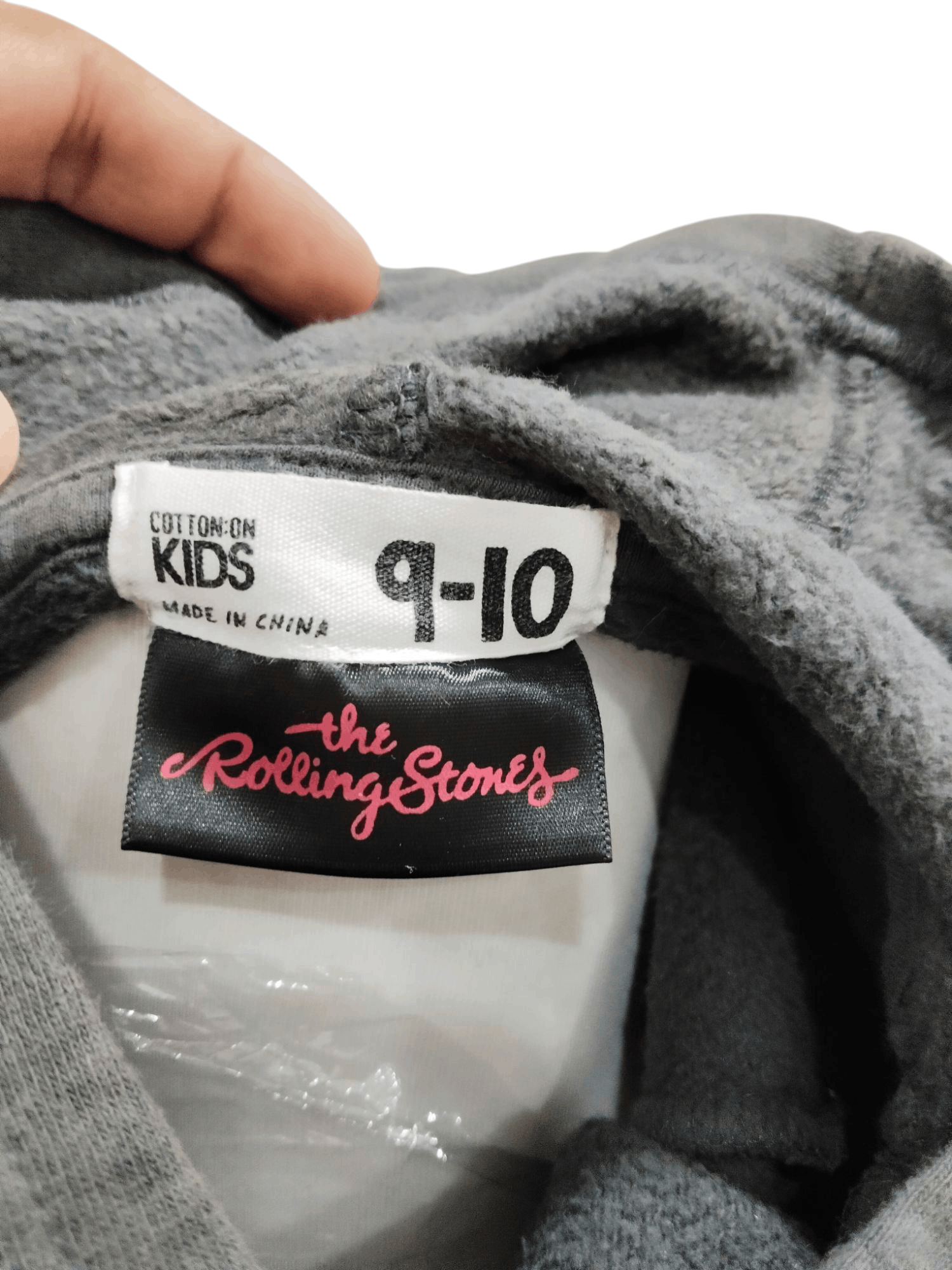 Band Tees × The Rolling Stones The Rolling Stone Hoodie for kids 10year Size US S / EU 44-46 / 1 - 3 Thumbnail
