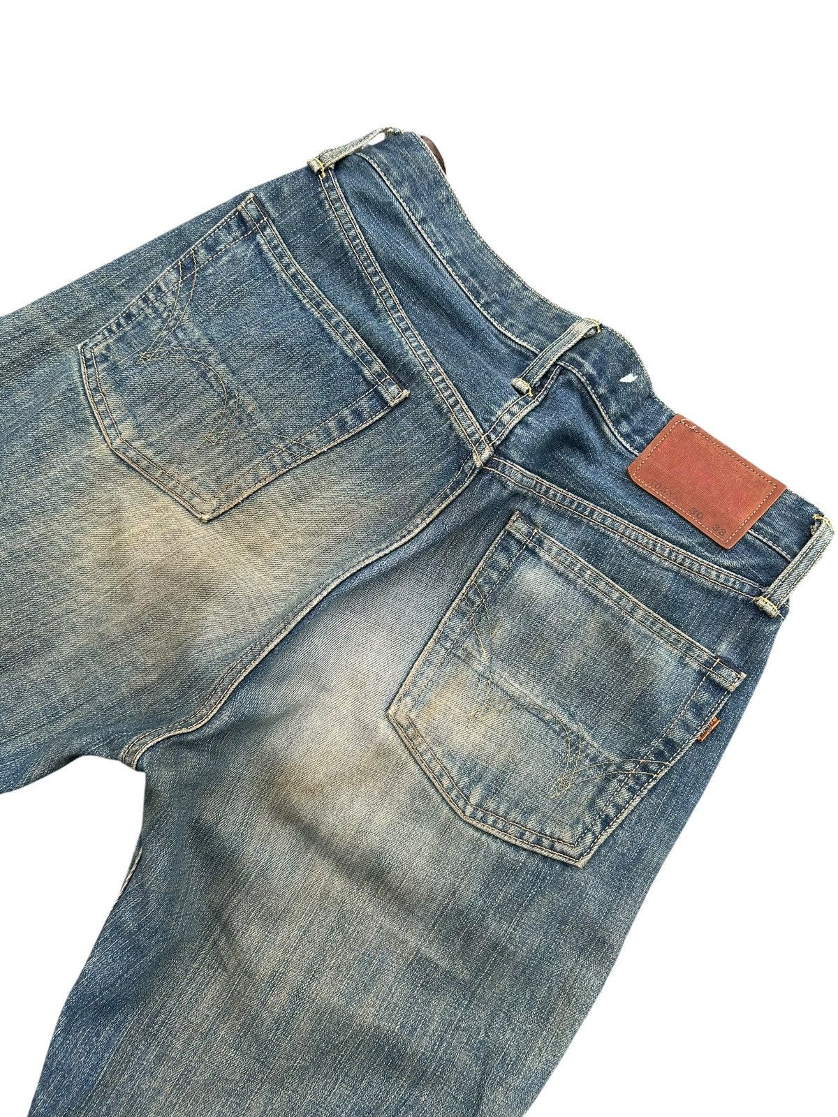 Kapital Vintage Edwin 505xx Selvedge Distressed Rusty Denim Jeans 🎌☠️ Size US 30 / EU 46 - 15 Thumbnail