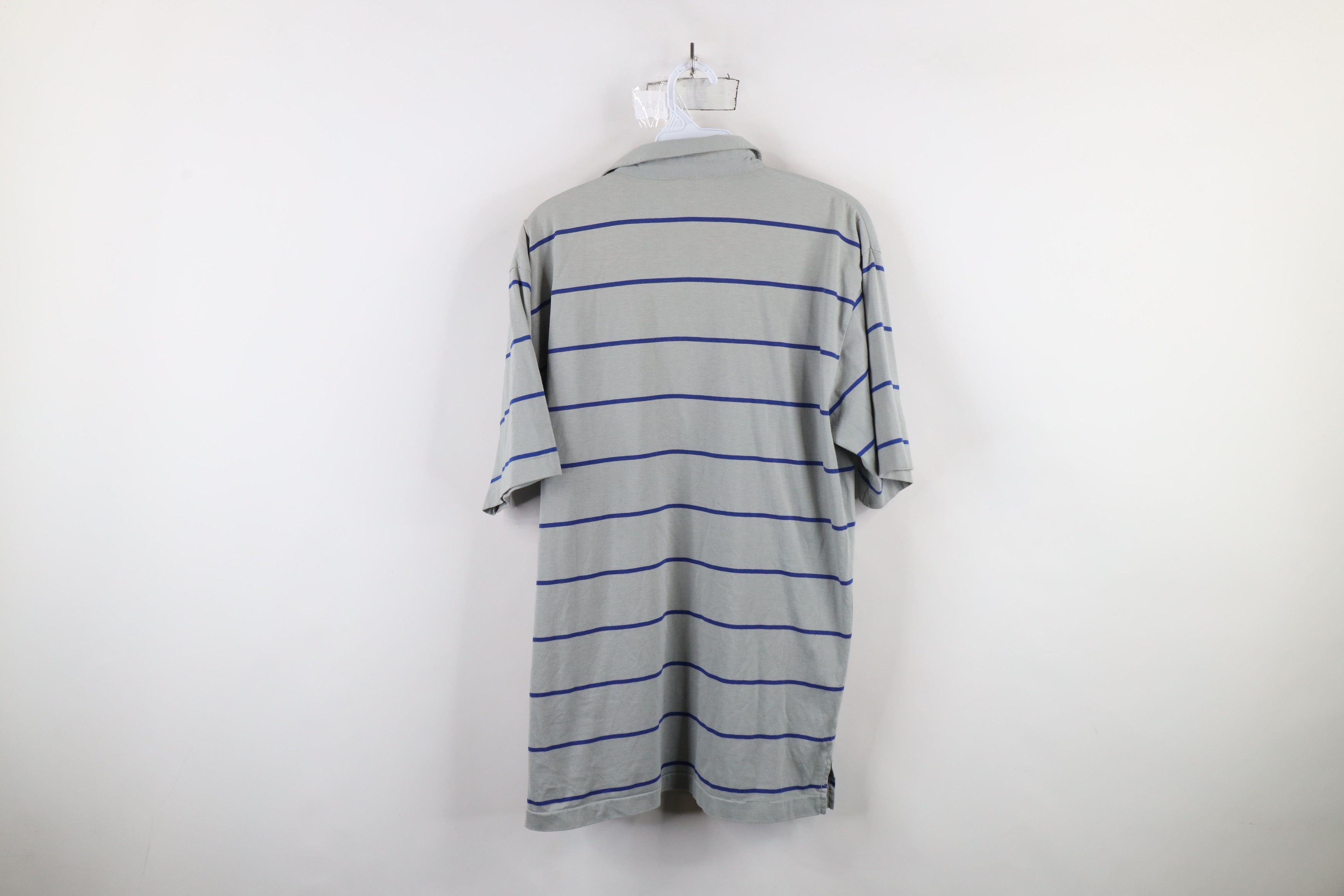 Vintage Vintage 90s Streetwear Short Sleeve Golf Polo Shirt Gray Size US L / EU 52-54 / 3 - 9 Thumbnail