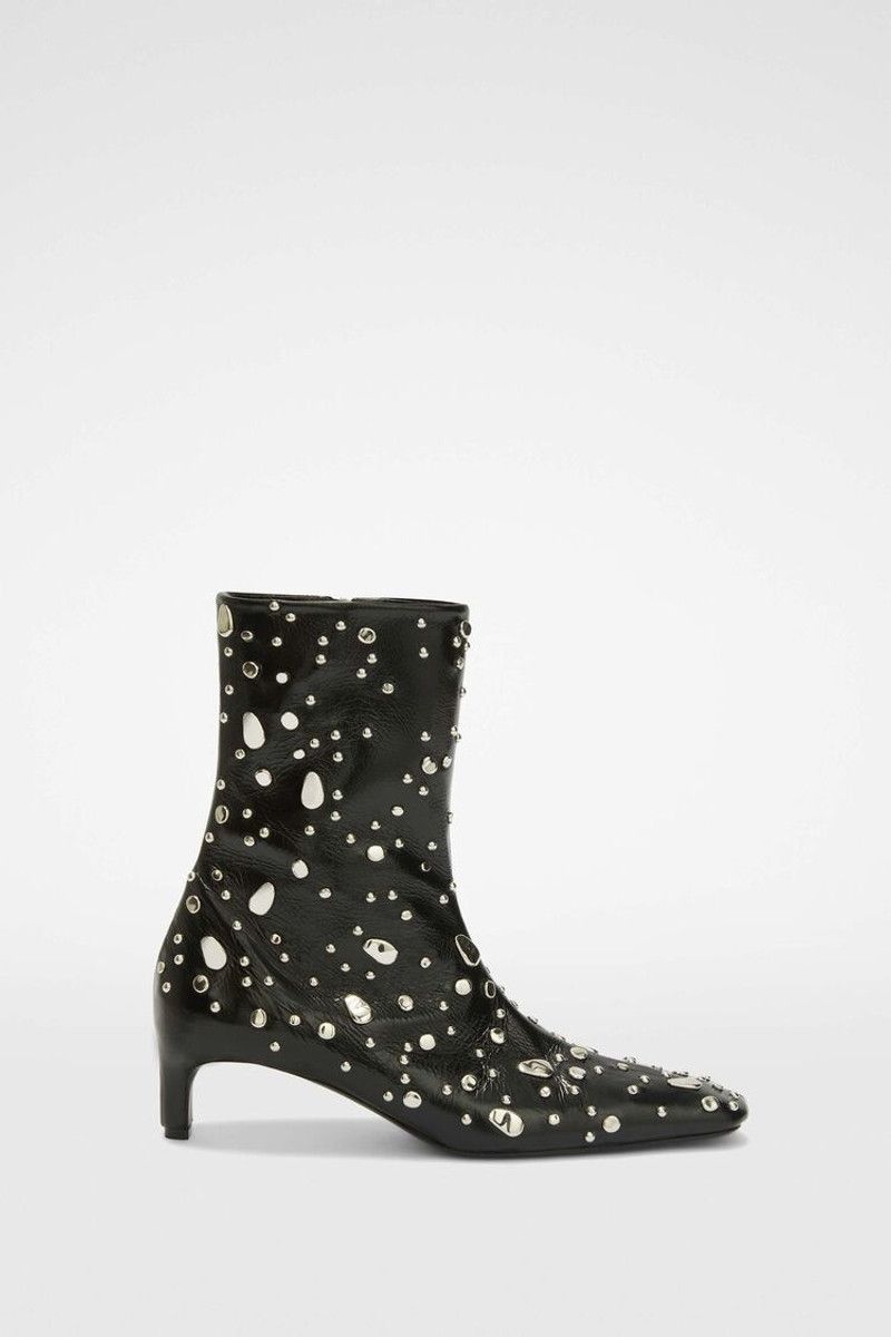 Jil Sander o1loc1c0426 Ankle Boots in Black Size US 9 / IT 39 - 1 Thumbnail