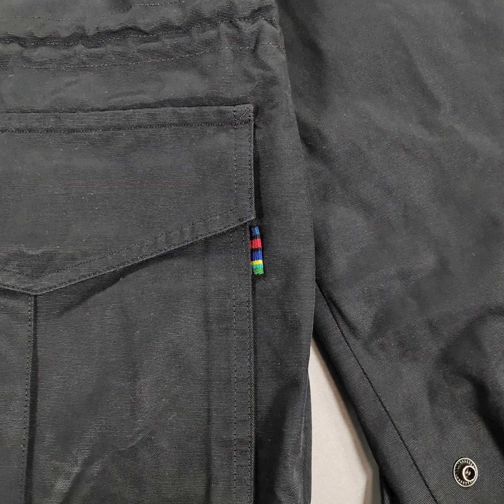 Paul Smith Paul Smith Mens Field Jacket Black Medium Full Zip Hooded Cotton Nylon Casual Size US M / EU 48-50 / 2 - 5 Thumbnail