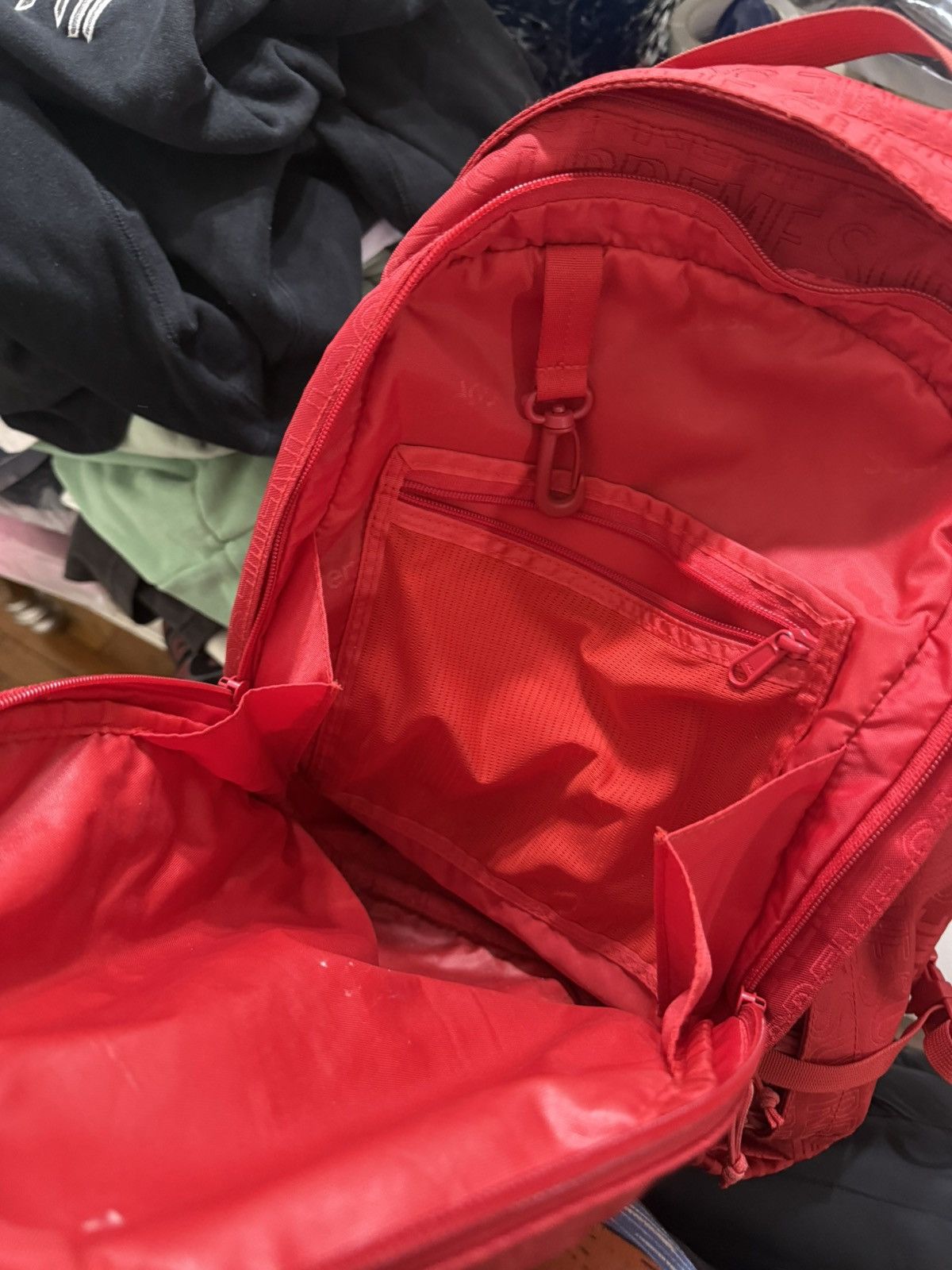 Supreme Supreme Utility Backpack (2019) Red Size ONE SIZE - 13 Thumbnail