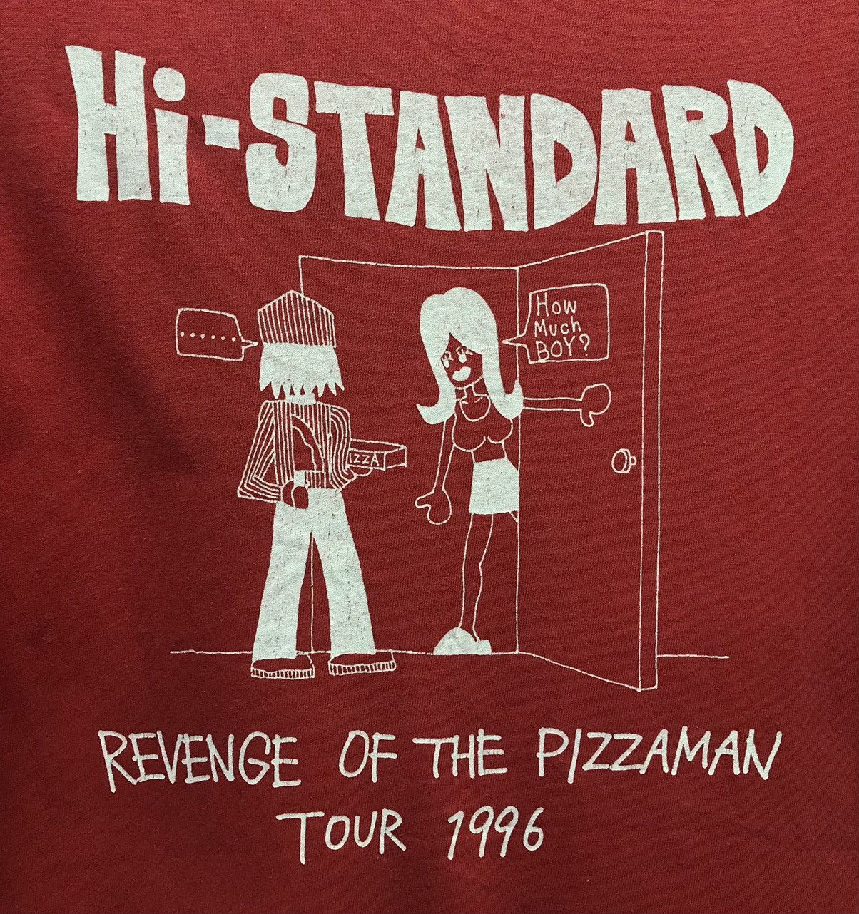 Band Tees Vintage Hi-Standard Revenge Of The Pizzaman Tour 1996 Shirt Size US M / EU 48-50 / 2 - 3 Thumbnail